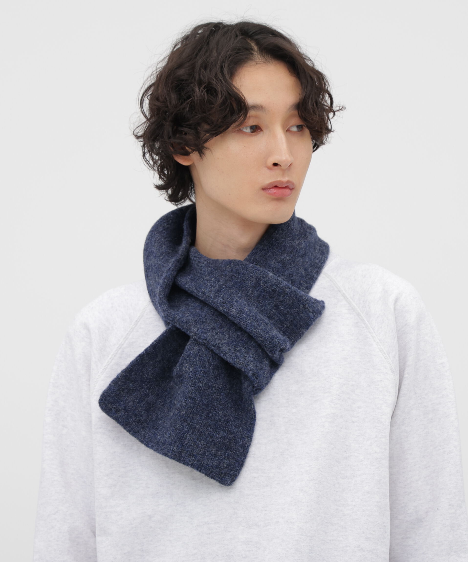 MHL.「DRY WOOL」|バンダナ・スカーフ|