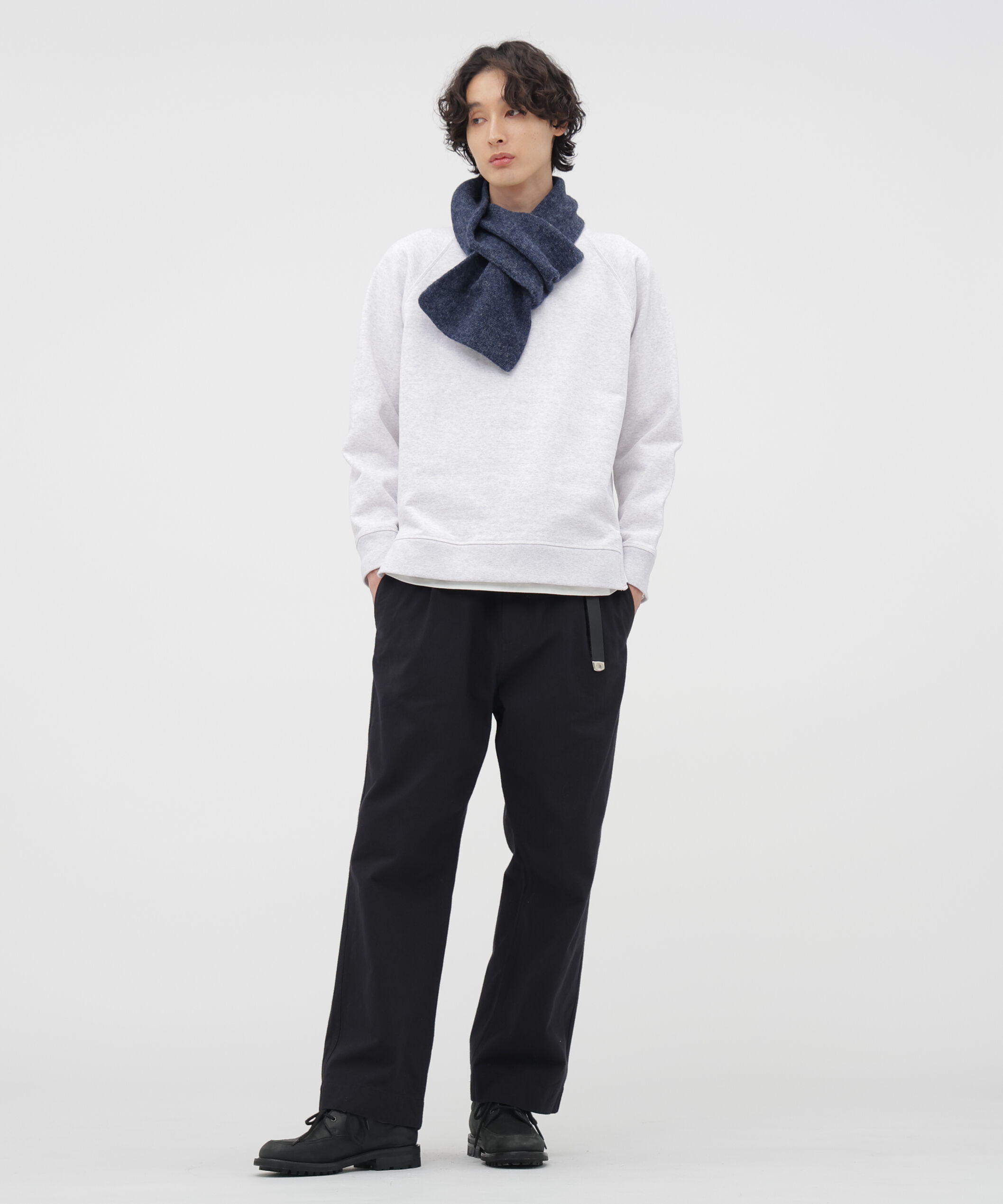 MHL.「DRY WOOL」|バンダナ・スカーフ|