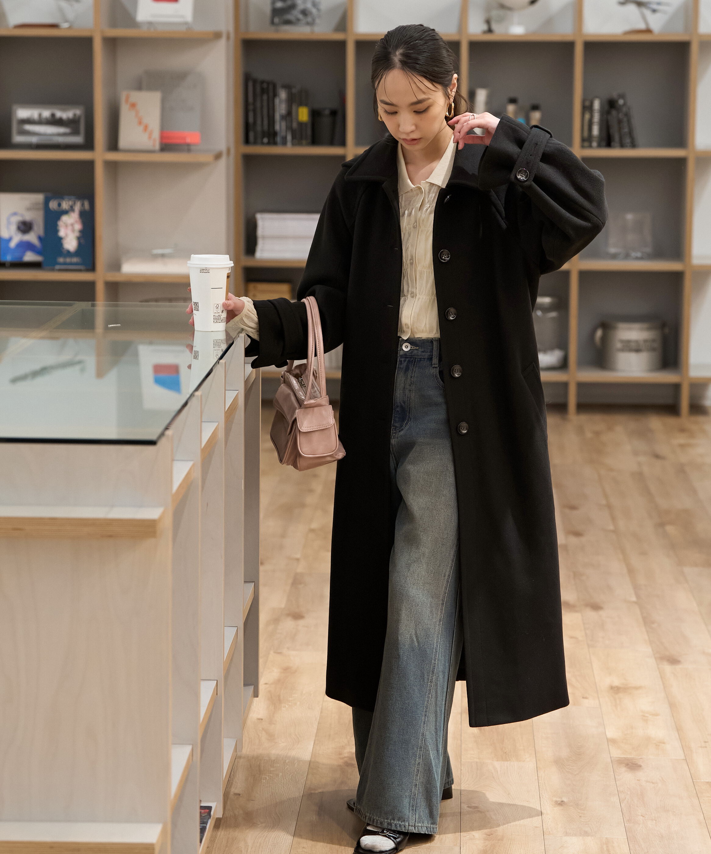  「2wayステンカラーロングコート」|その他|