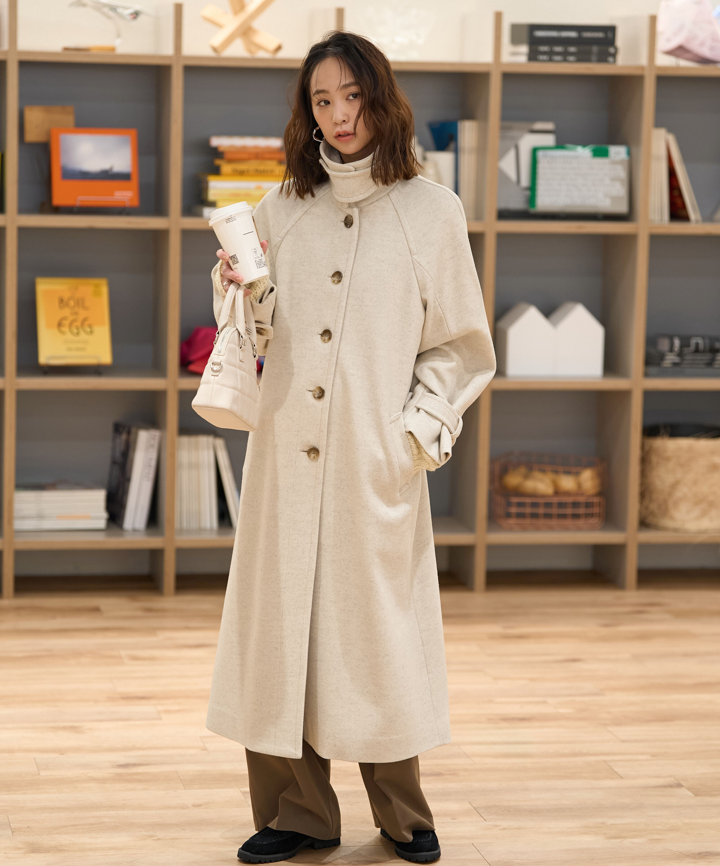  「2wayステンカラーロングコート」|その他|