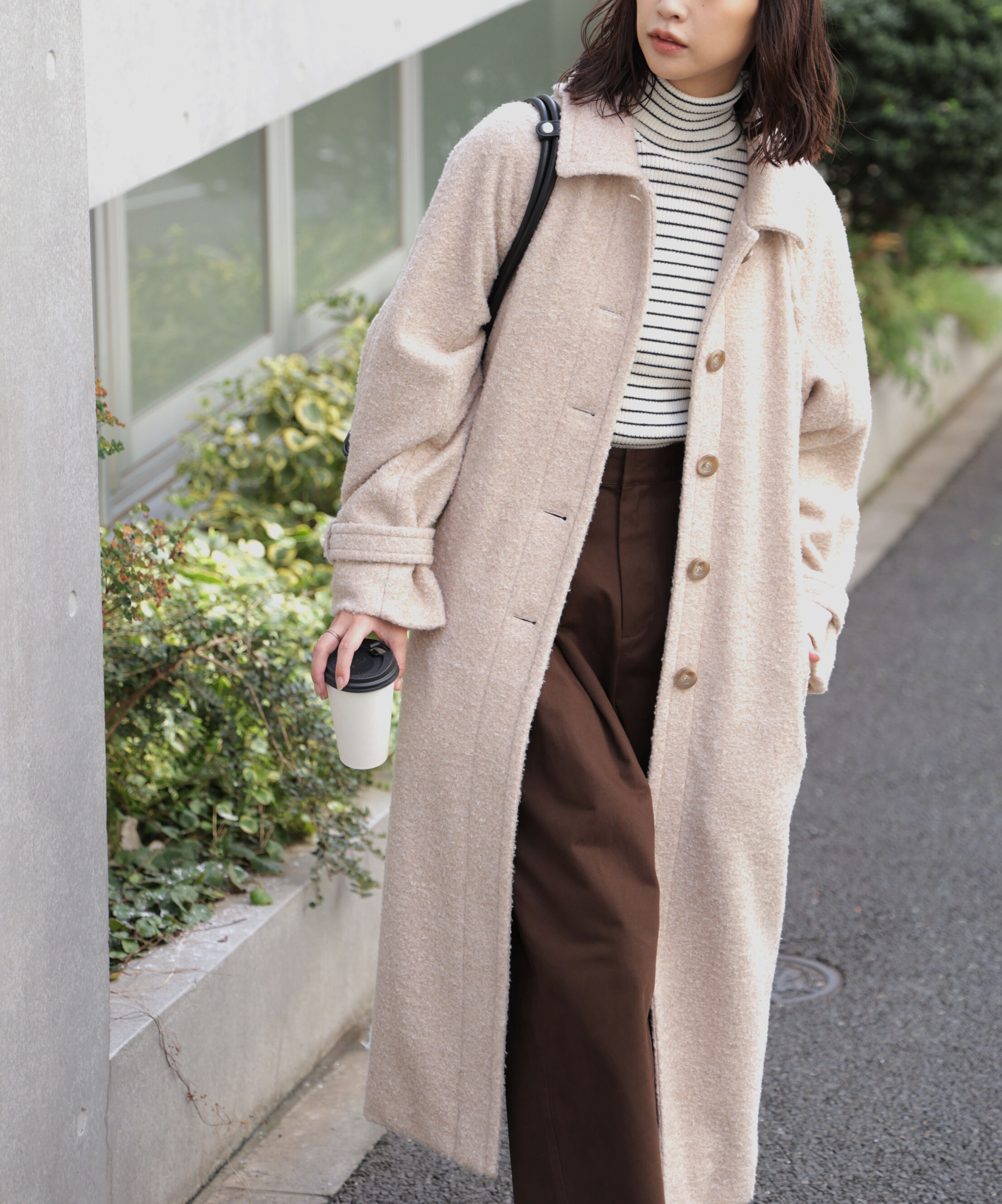  「2wayステンカラーロングコート」|その他|