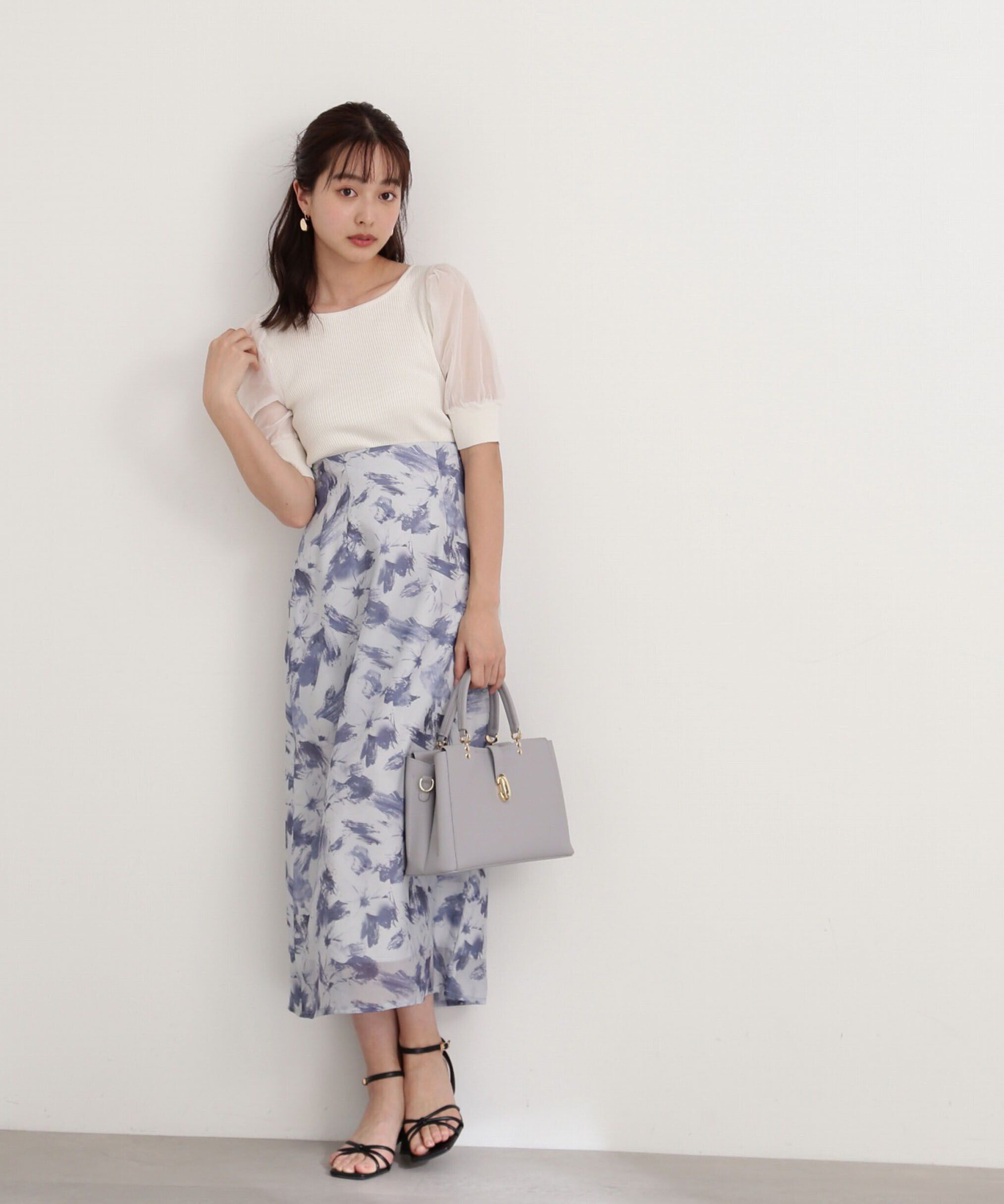 PROPORTION BODY DRESSING「シアーパフニット」|ニット・セーター|