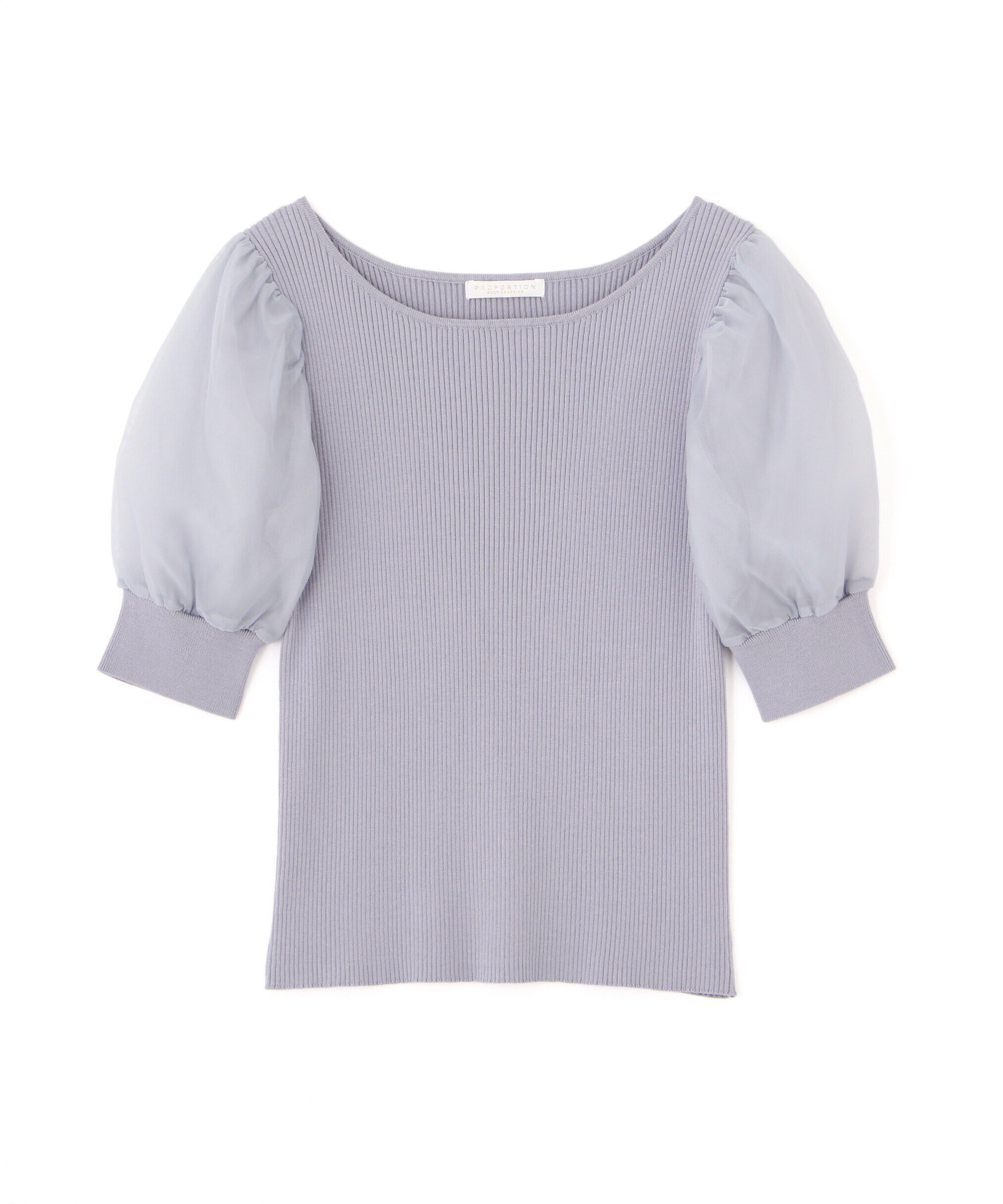 PROPORTION BODY DRESSING「シアーパフニット」|ニット・セーター|