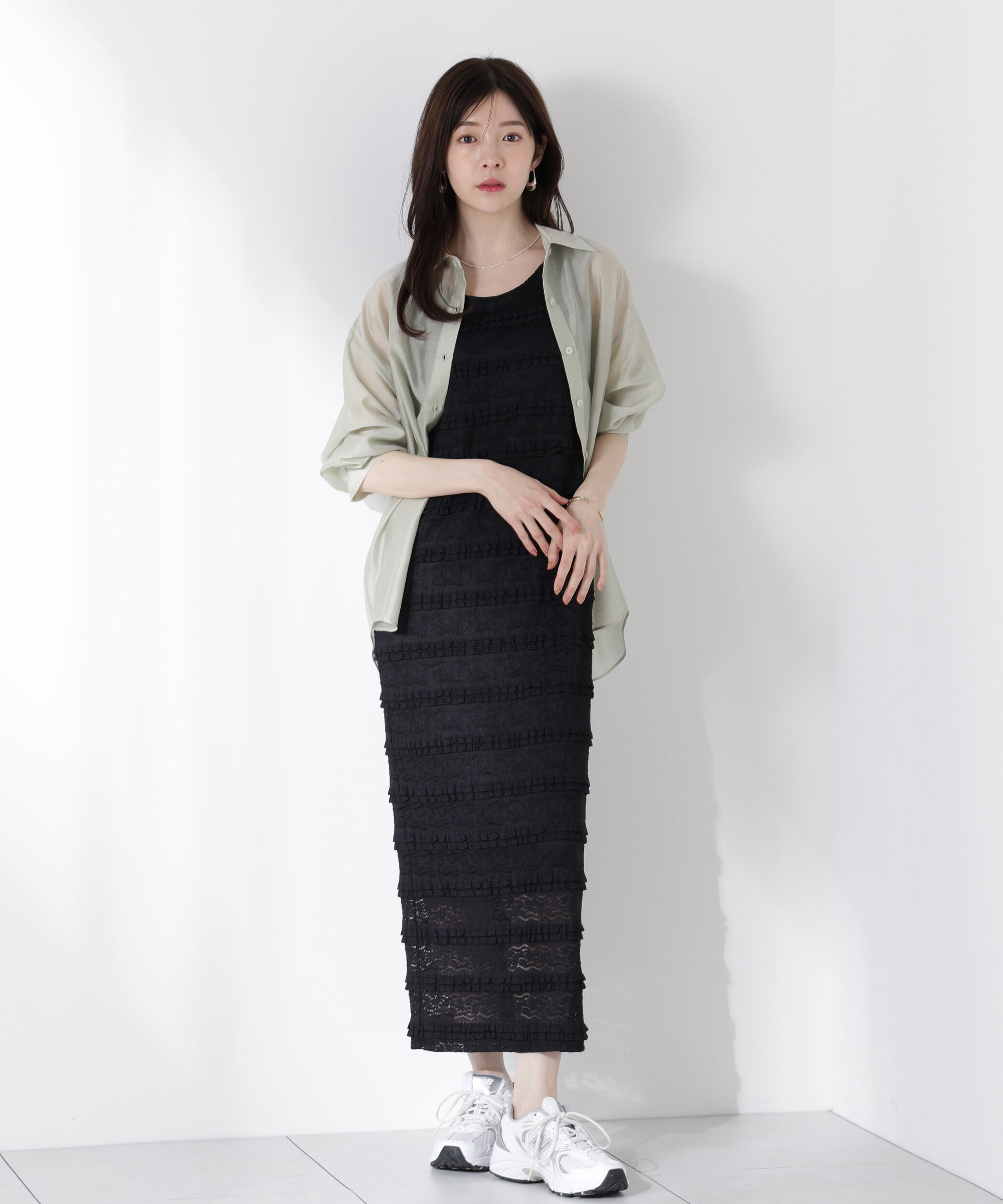 PROPORTION BODY DRESSING「シアーシャツ」|シャツ・ブラウス|