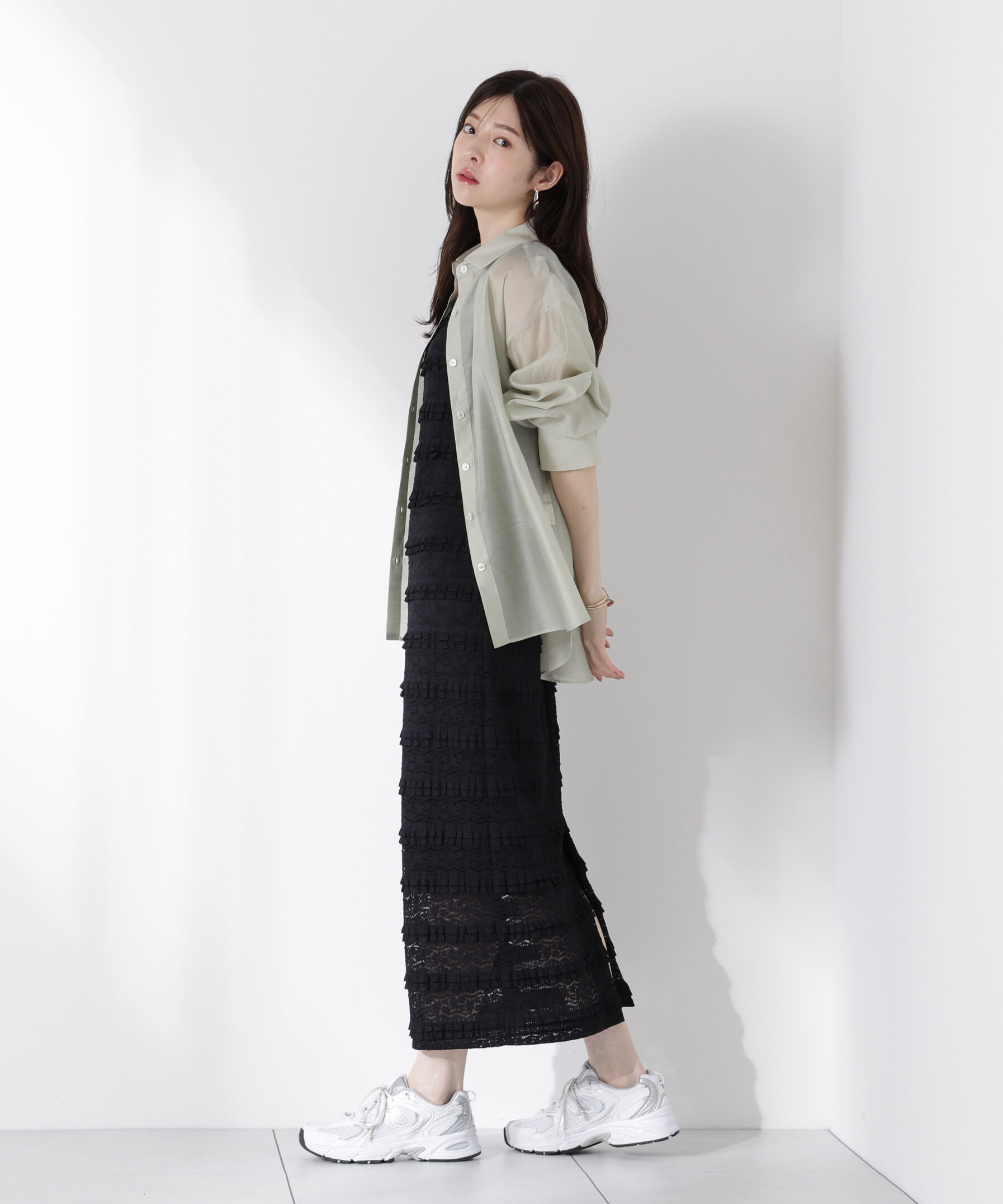 PROPORTION BODY DRESSING「シアーシャツ」|シャツ・ブラウス|