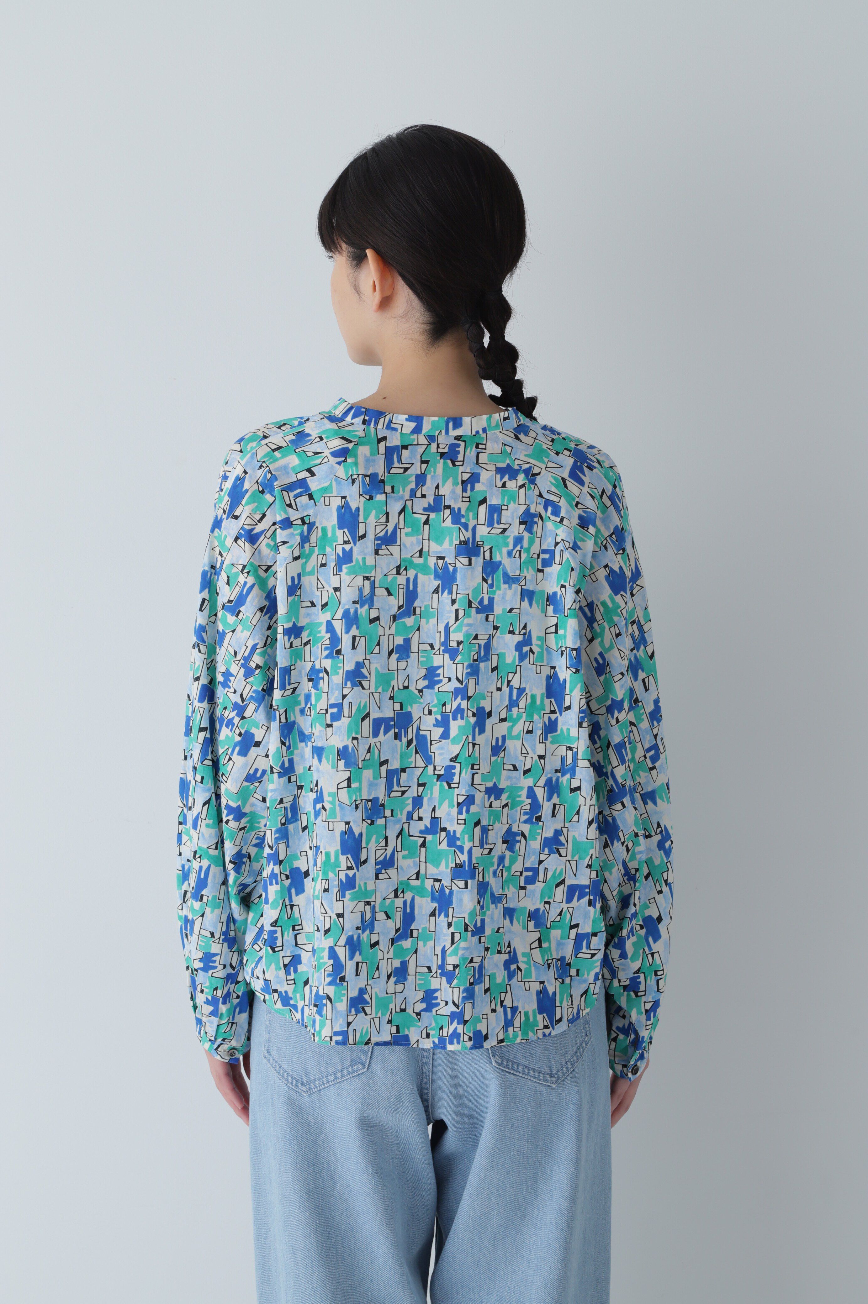  「◆アートプリント・コラボブラウス」|シャツ・ブラウス|