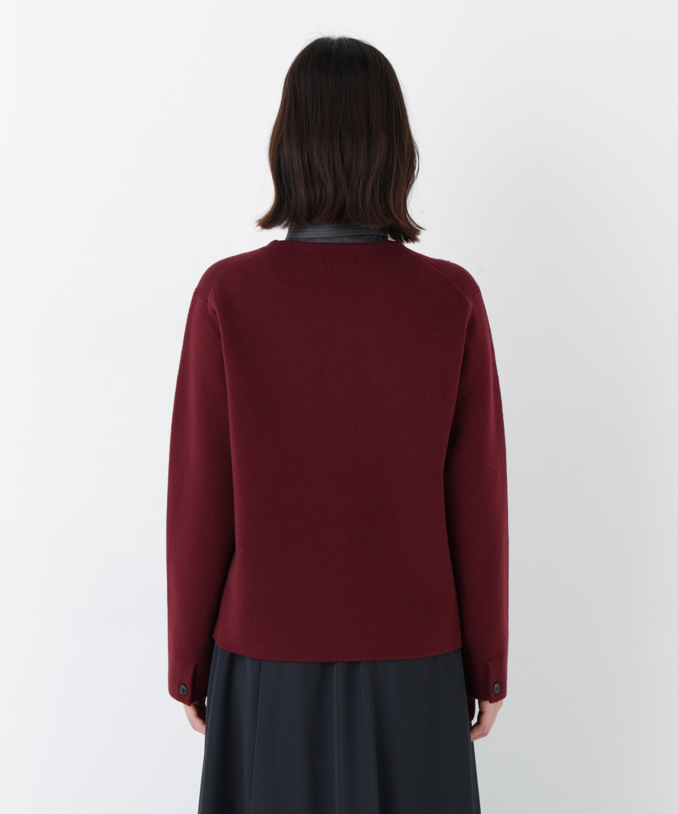  「◆ハイゲージミラノリブクルーネックジャケット」|その他|