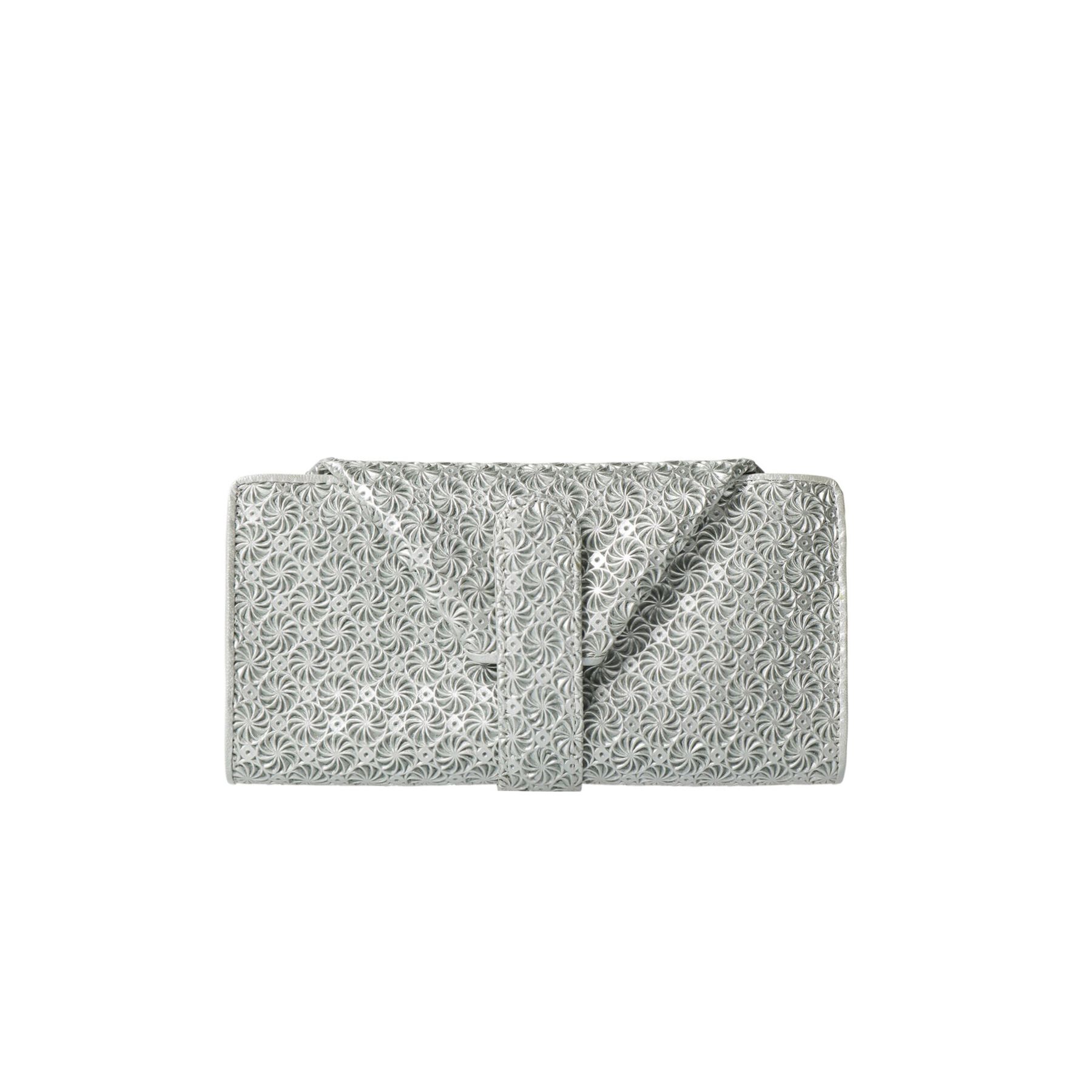 HIROKO HAYASHI「GIRASOLE（ジラソーレ）長財布ミニ」|財布|シルバー(152)