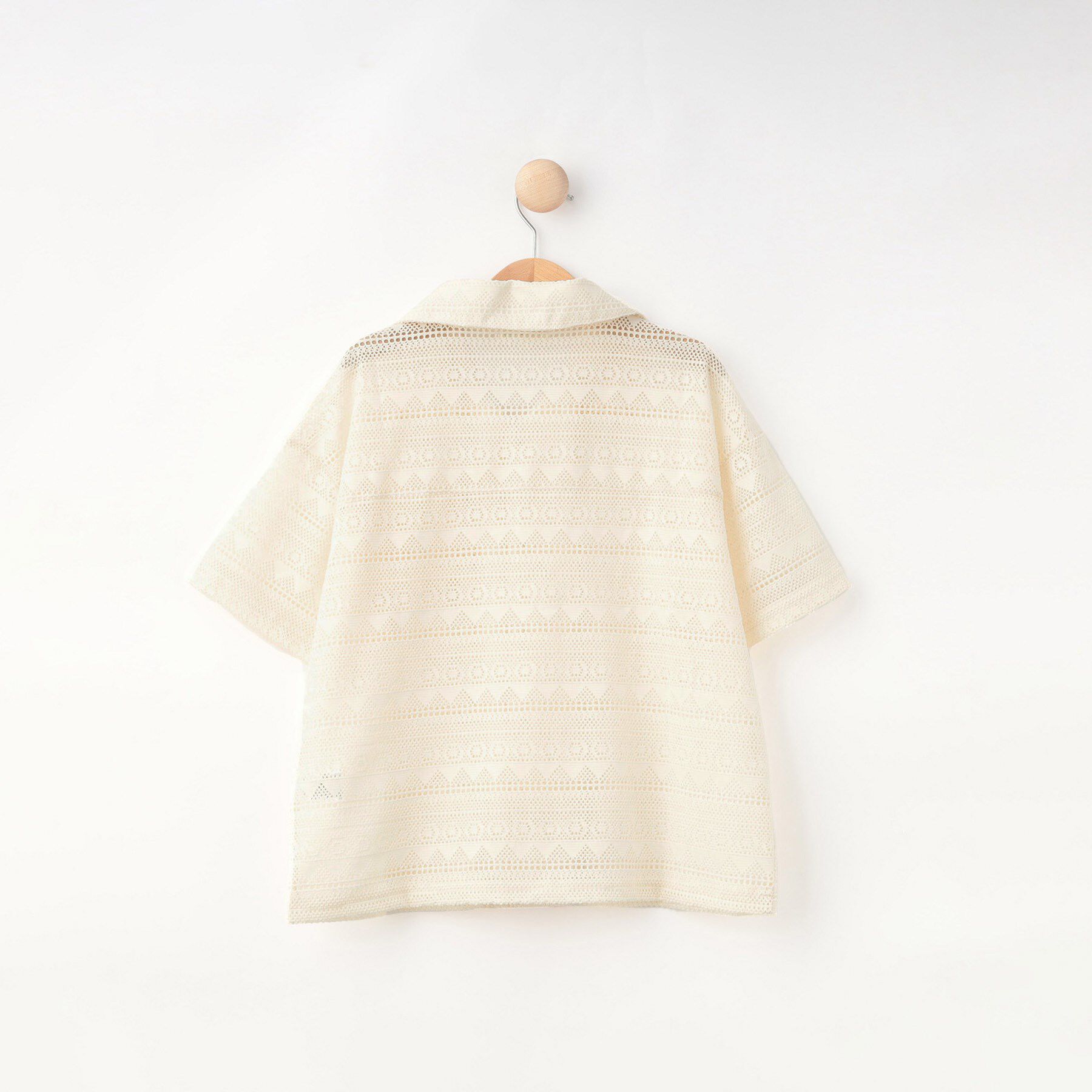 SHOO･LA･RUE「【130-150cm】レースシャツ」|シャツ・ブラウス|