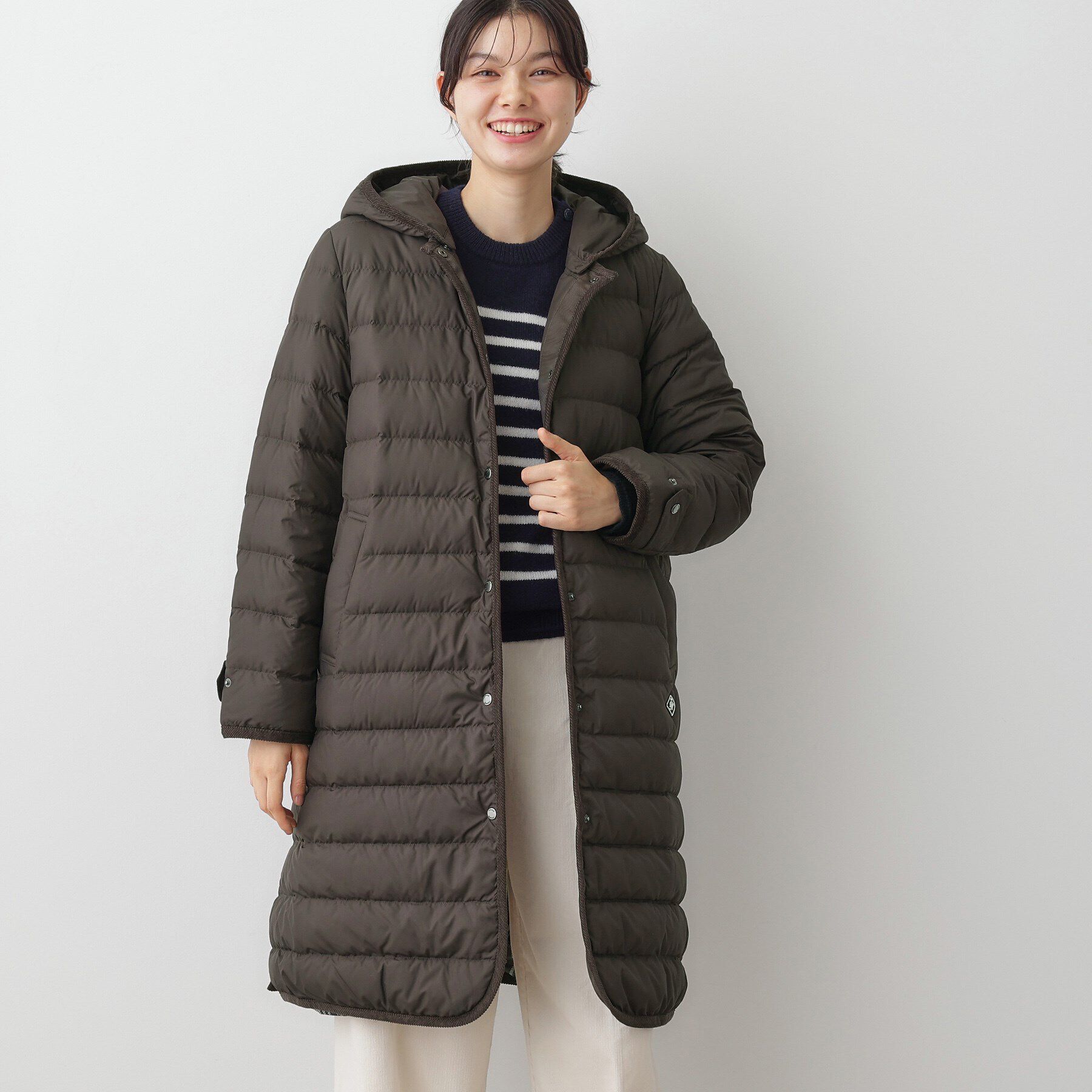 Dessin「【撥水・2WAY】ミュラーダウンコートロング丈」|ダウン|