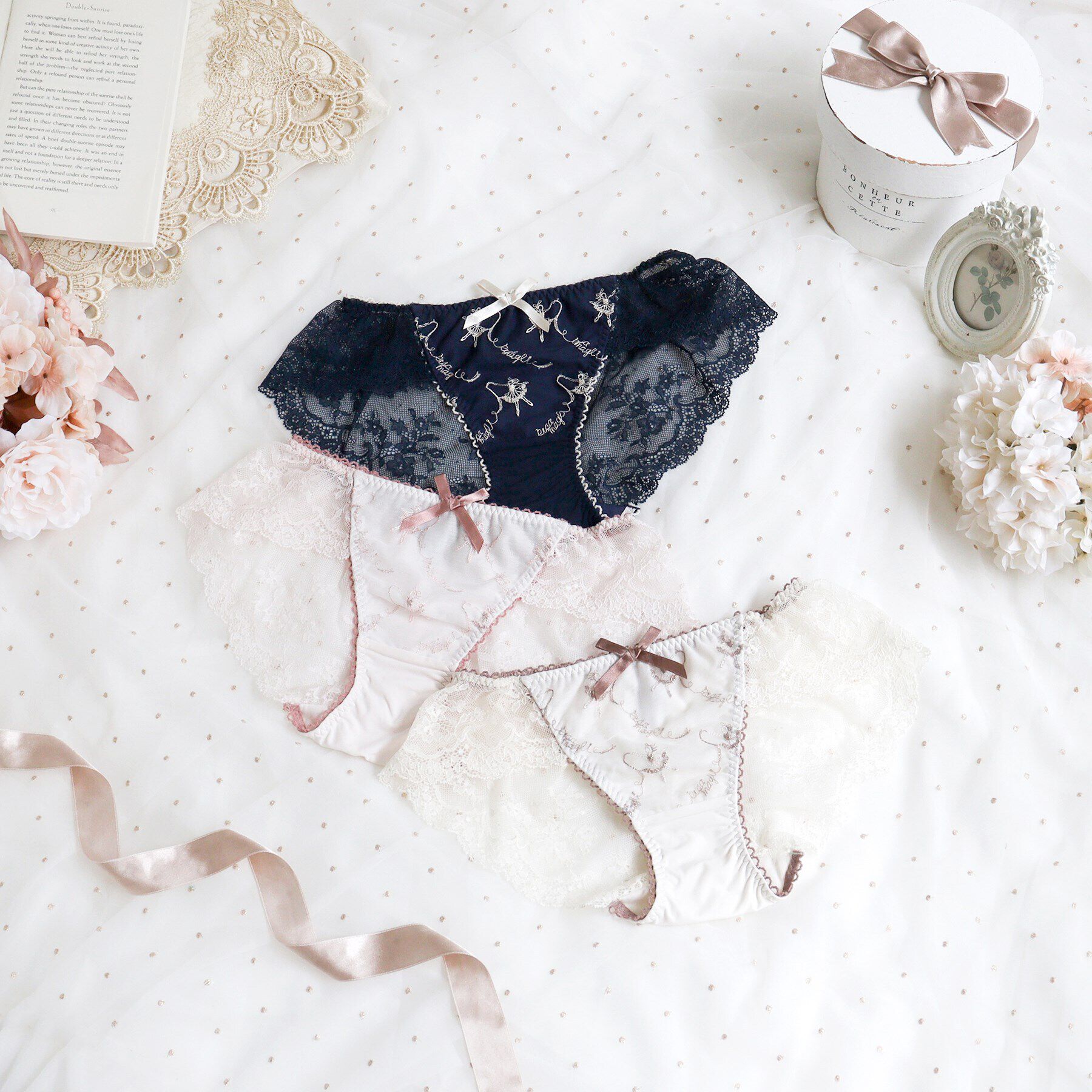 Risa Magli「ジェイミー レースショーツ」|インナー|