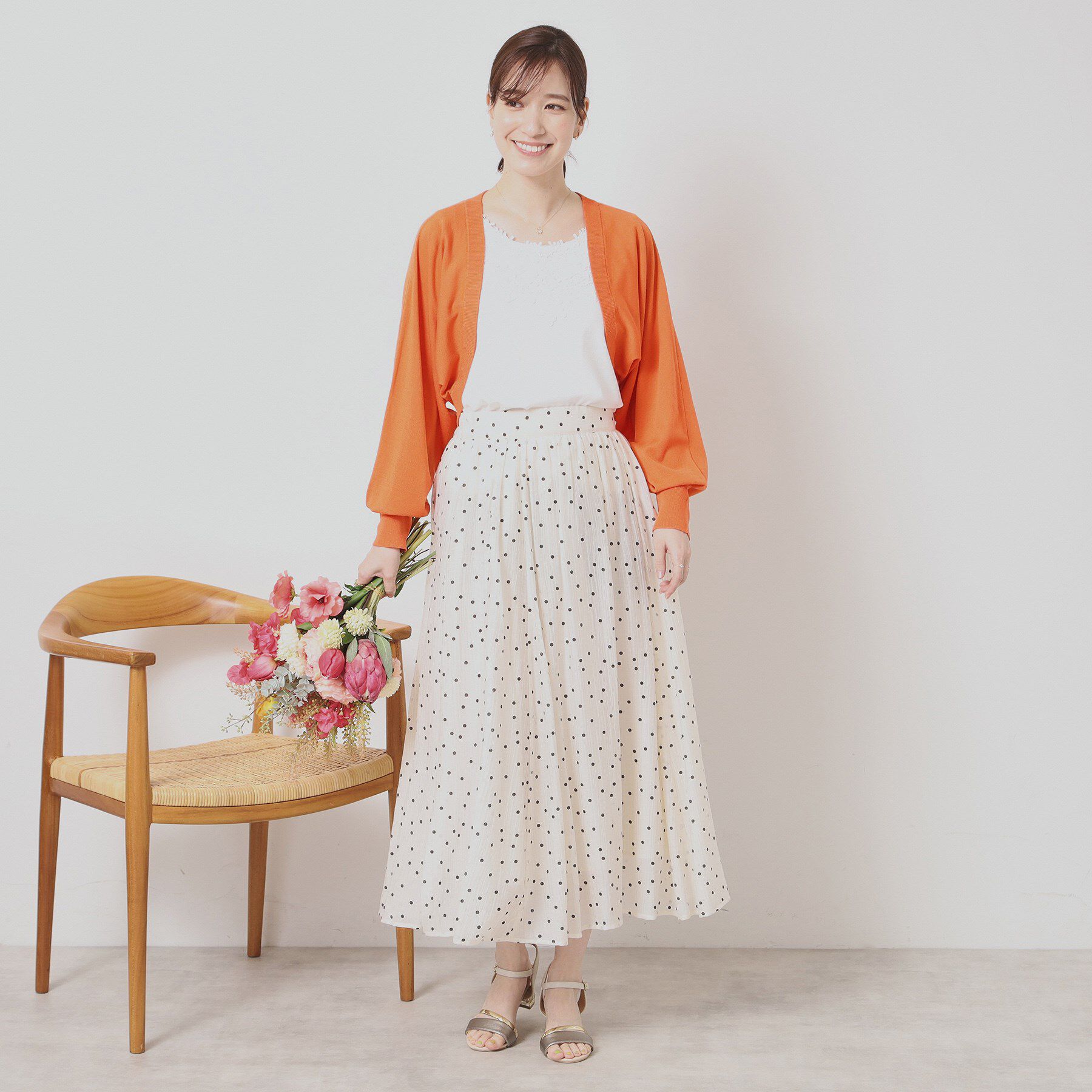 ITS&rsquo;DEMO「【UV／接触冷感／毛玉防止／手洗い可】ニットボレロ」|カーディガン|