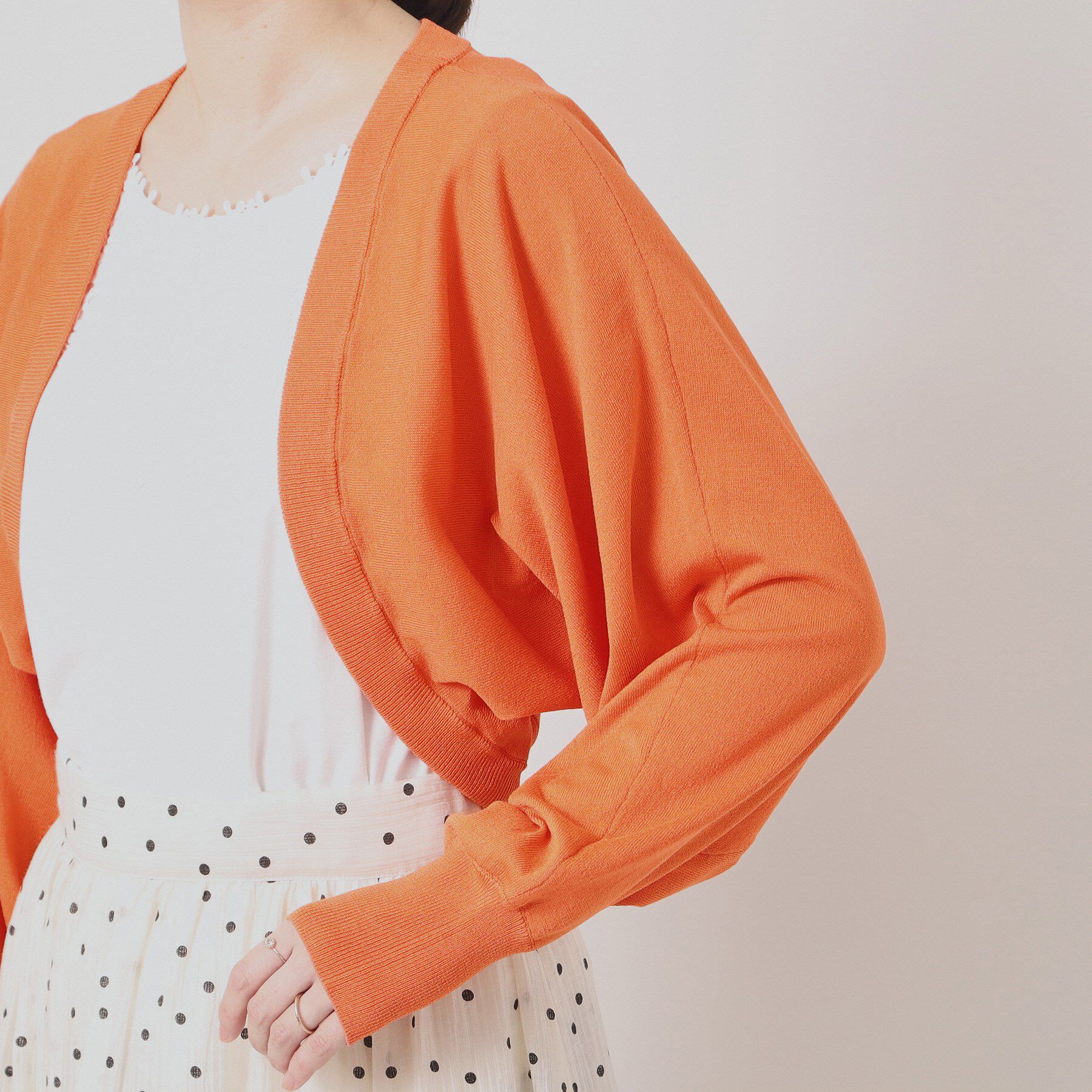 ITS&rsquo;DEMO「【UV／接触冷感／毛玉防止／手洗い可】ニットボレロ」|カーディガン|