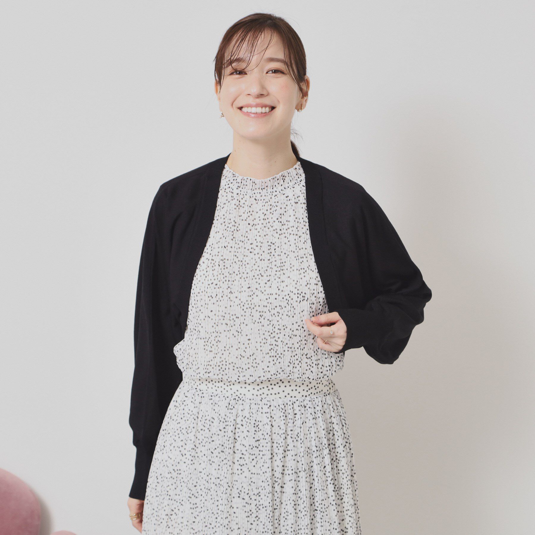 ITS&rsquo;DEMO「【UV／接触冷感／毛玉防止／手洗い可】ニットボレロ」|カーディガン|