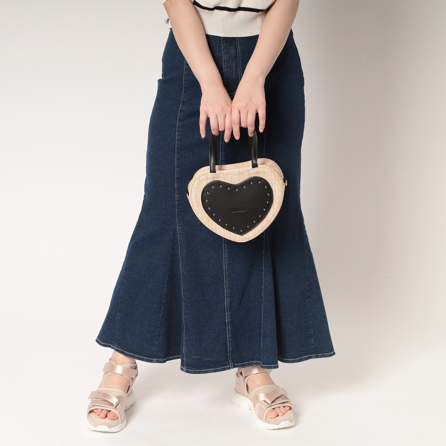 Ober Tashe「ハート型2WAYバッグ」|ショルダー・メッセンジャー|