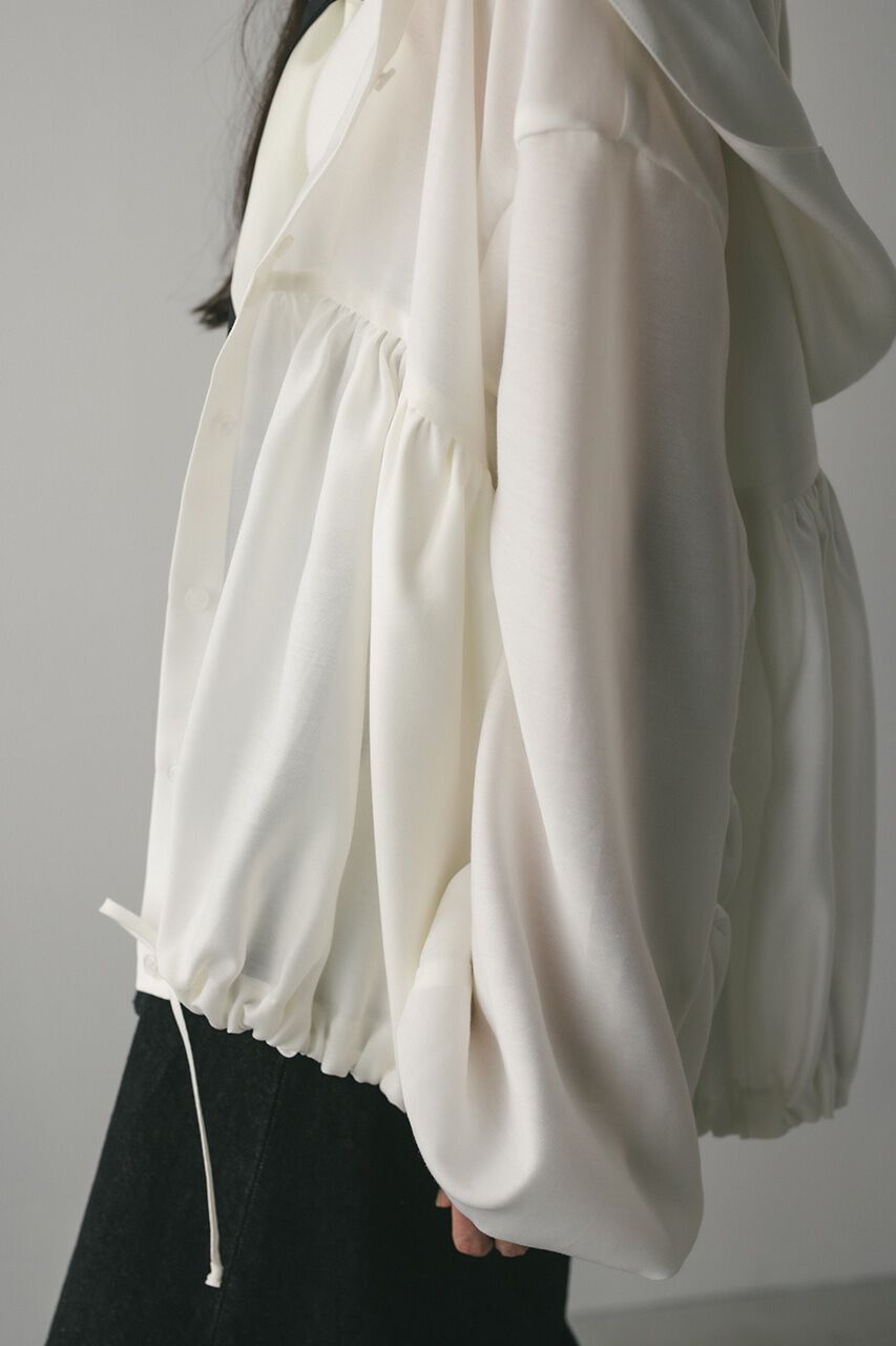 STYLEMIXER「シアーギャザーフードシャツブルゾン」|その他|