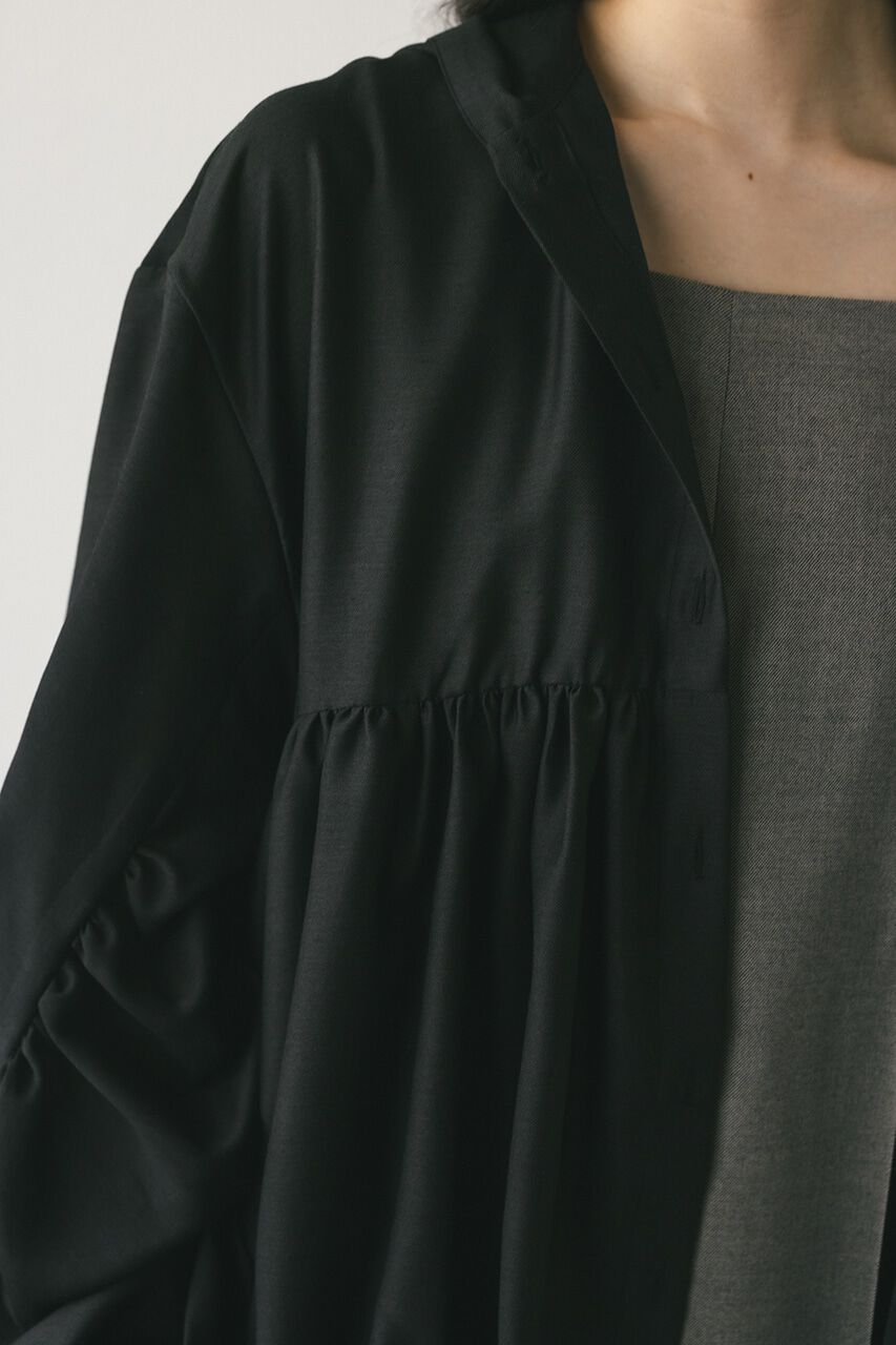 STYLEMIXER「シアーギャザーフードシャツブルゾン」|その他|