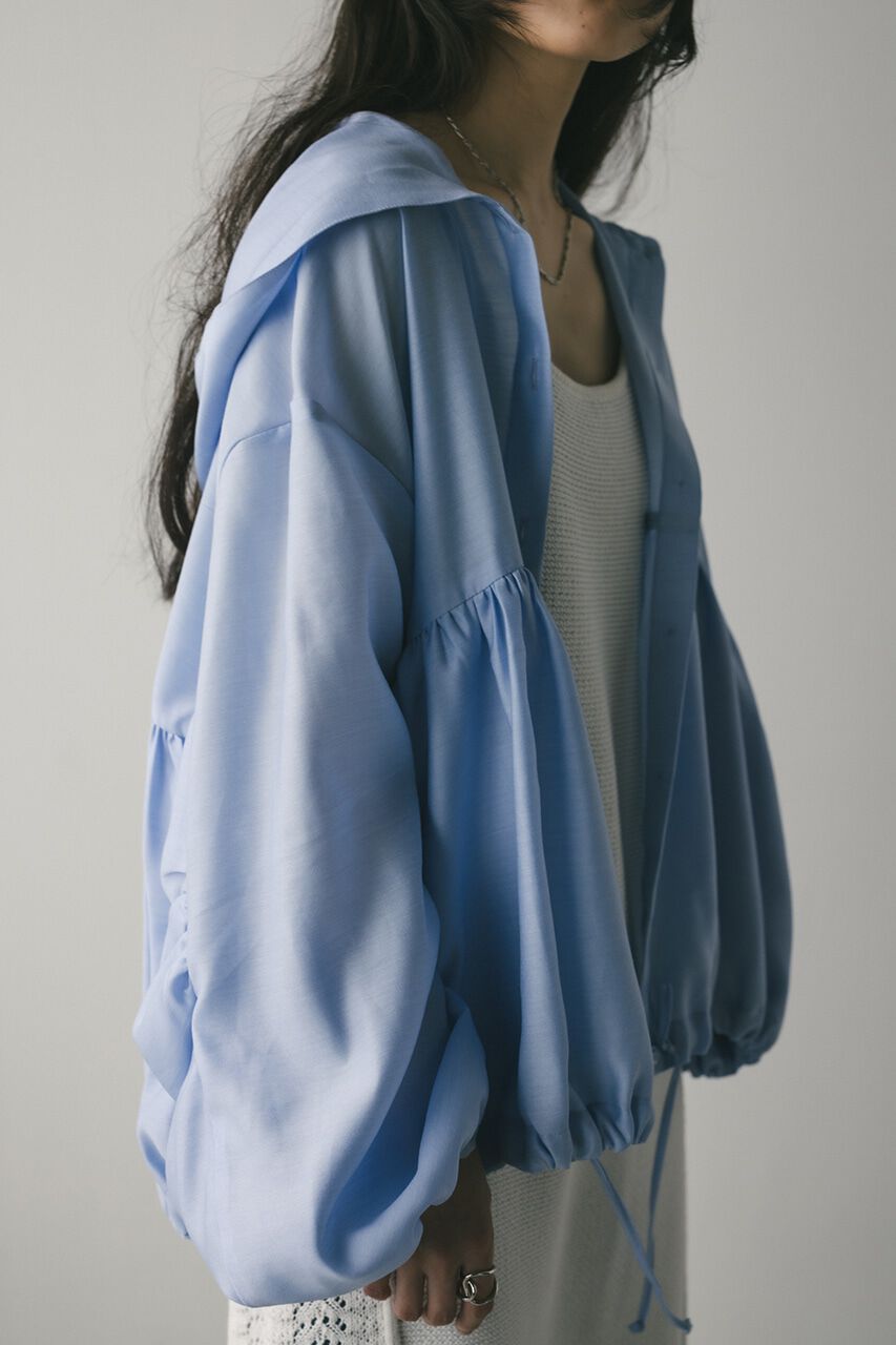 STYLEMIXER「シアーギャザーフードシャツブルゾン」|その他|