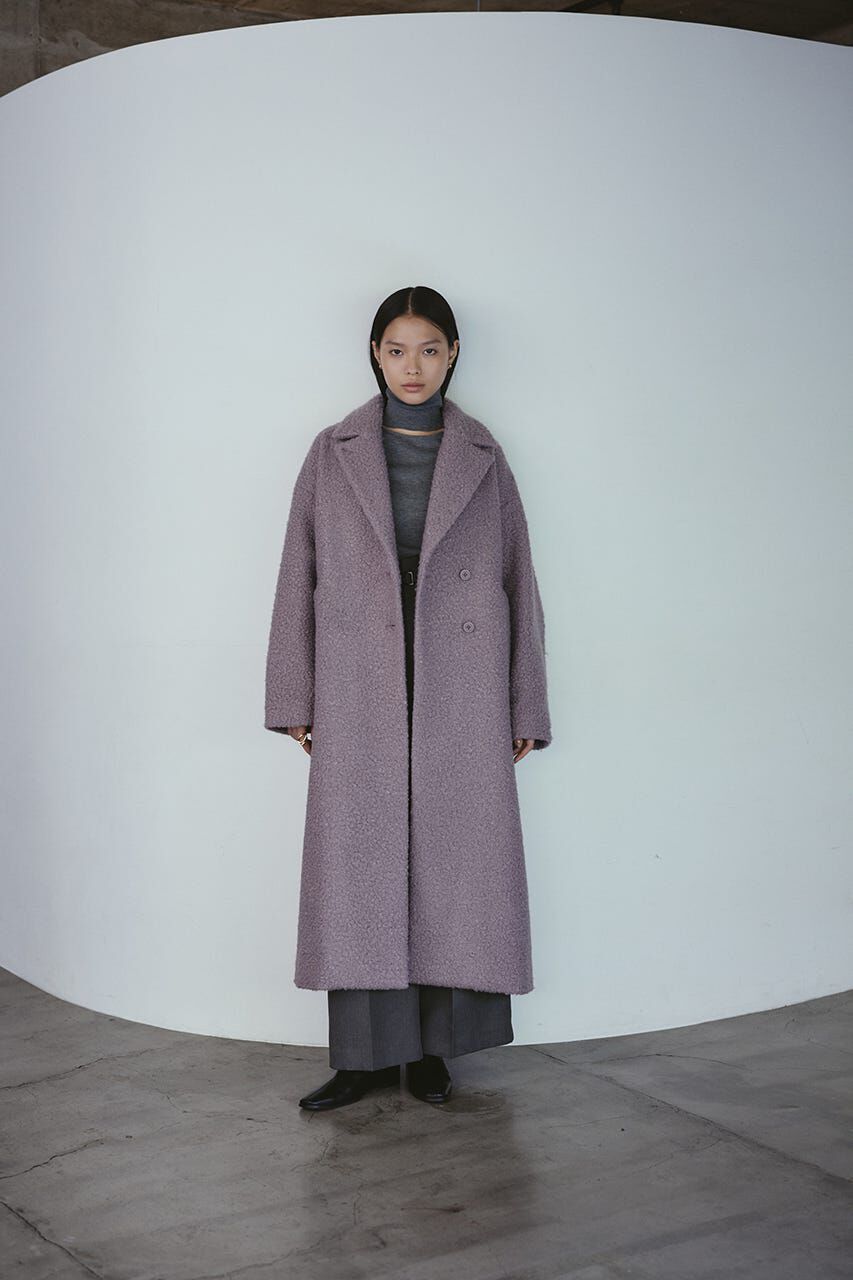 STYLEMIXER「ブークレーベルトロングコート」|その他|L/PUR1