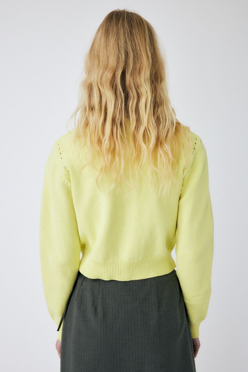 MOUSSY「FLORAL PRINTED KNIT カーディガン」|ニット・セーター|