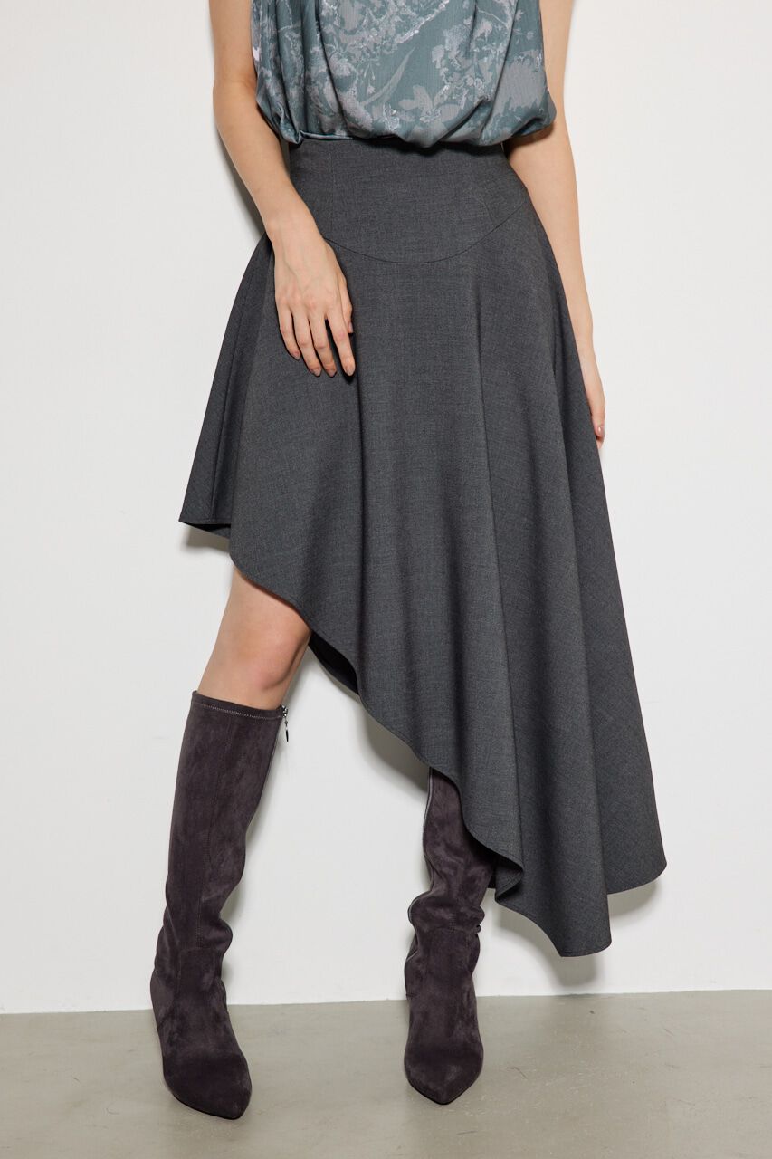 rienda「バイアスカットヘムJ/W SK」|スカート|