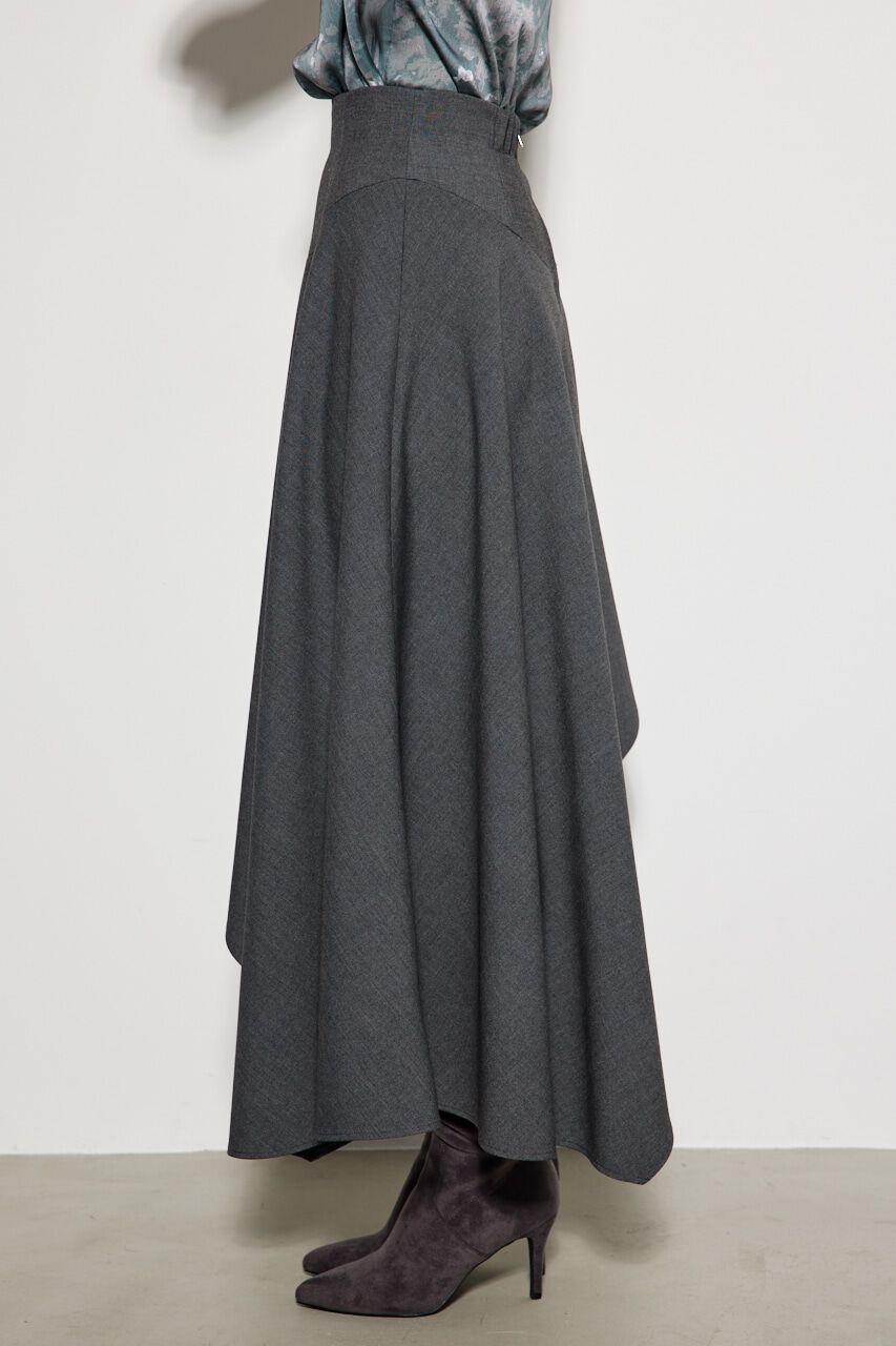 rienda「バイアスカットヘムJ/W SK」|スカート|