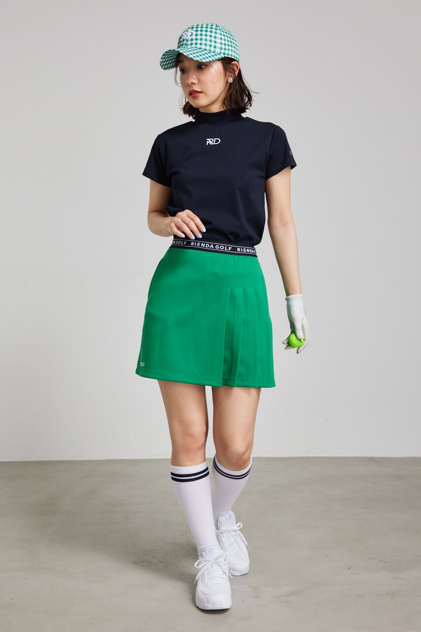 rienda「ベーシックモックネックT-SH」|Tシャツ・カットソー|