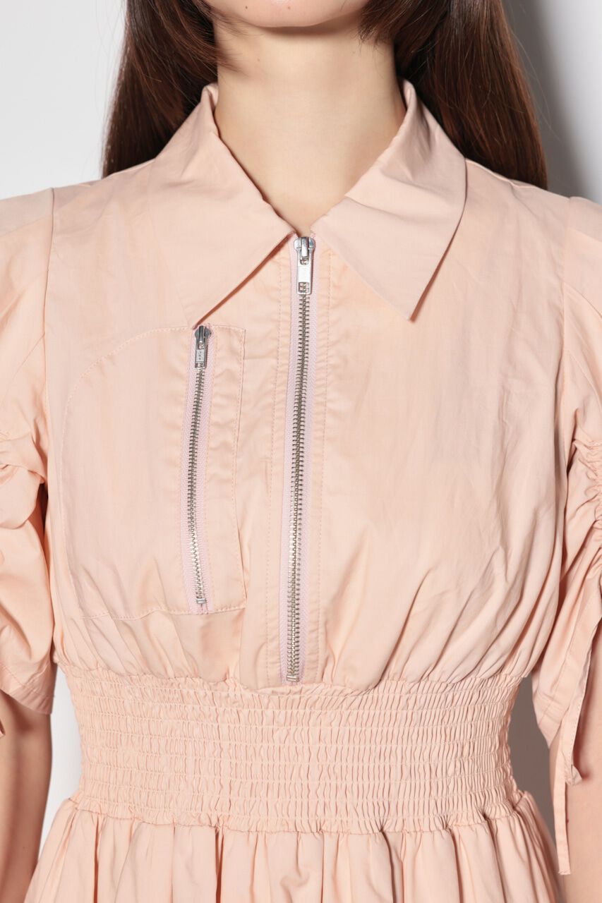 rienda「MA-1ディティールフレアミニワンピース」|ワンピース|