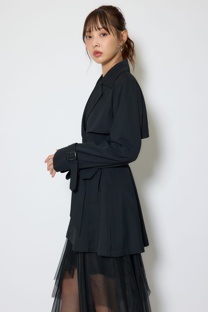 rienda「フラップフレアトレンチコート」|その他|