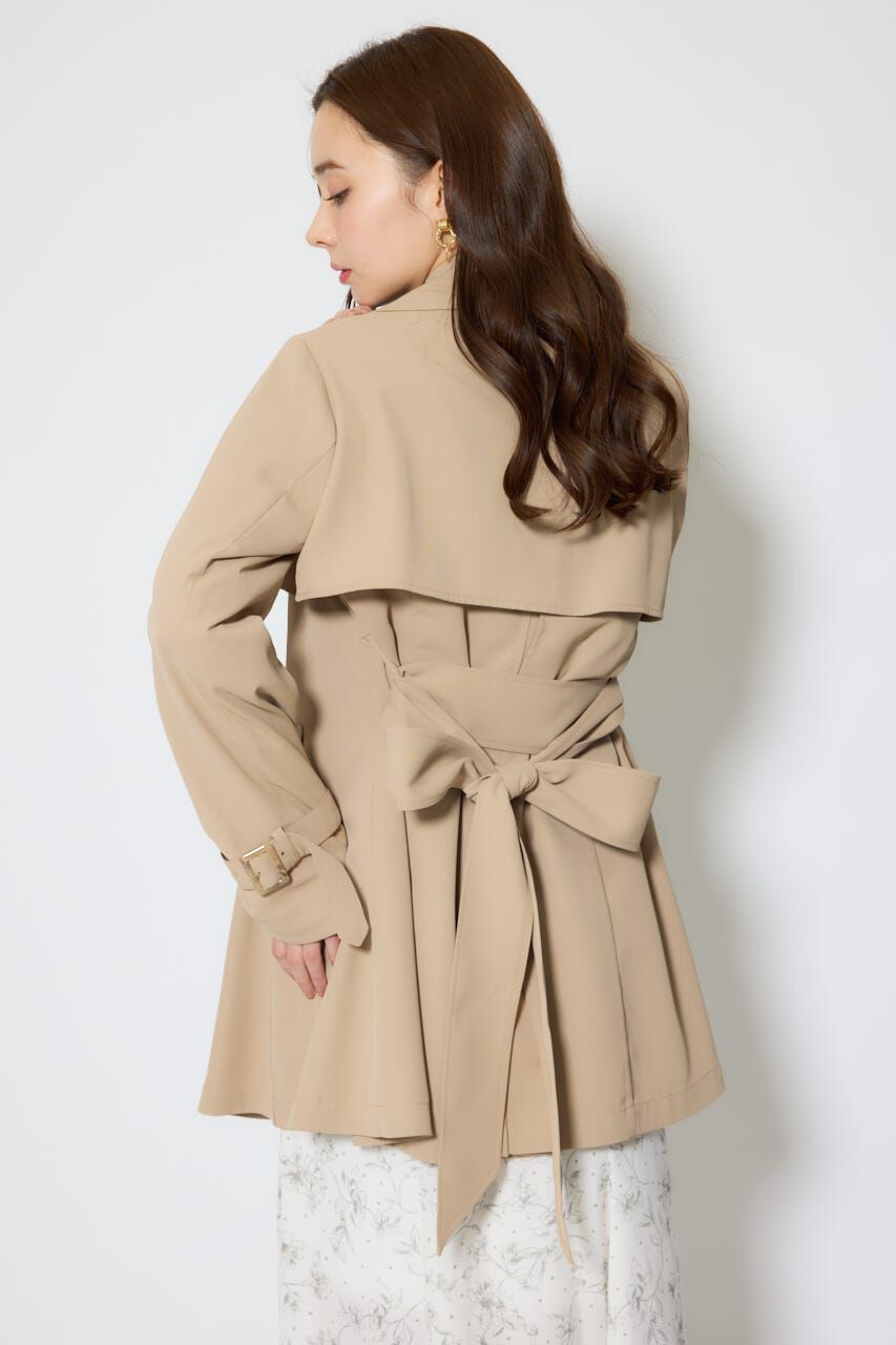 rienda「フラップフレアトレンチコート」|その他|