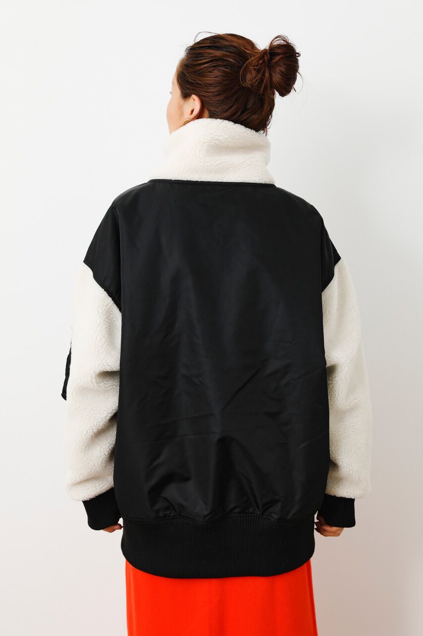 RODEO CROWNS「ボアドッキングB3ブルゾン」|ブルゾン・スタジャン|