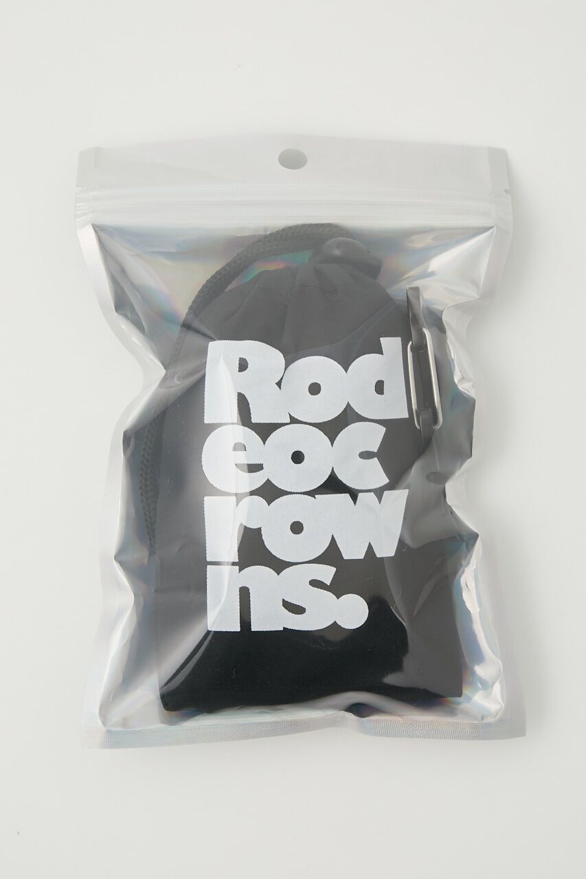 RODEO CROWNS「ポケッタブルショッピングバッグ」|その他|BLK