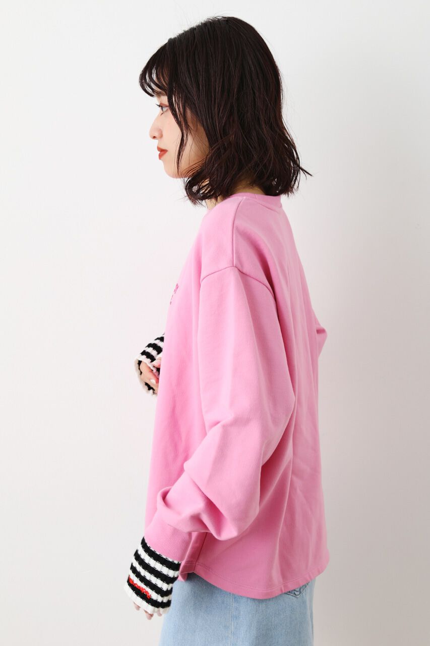 RODEO CROWNS「スモールメッセージスウェットトップス」|パーカー|