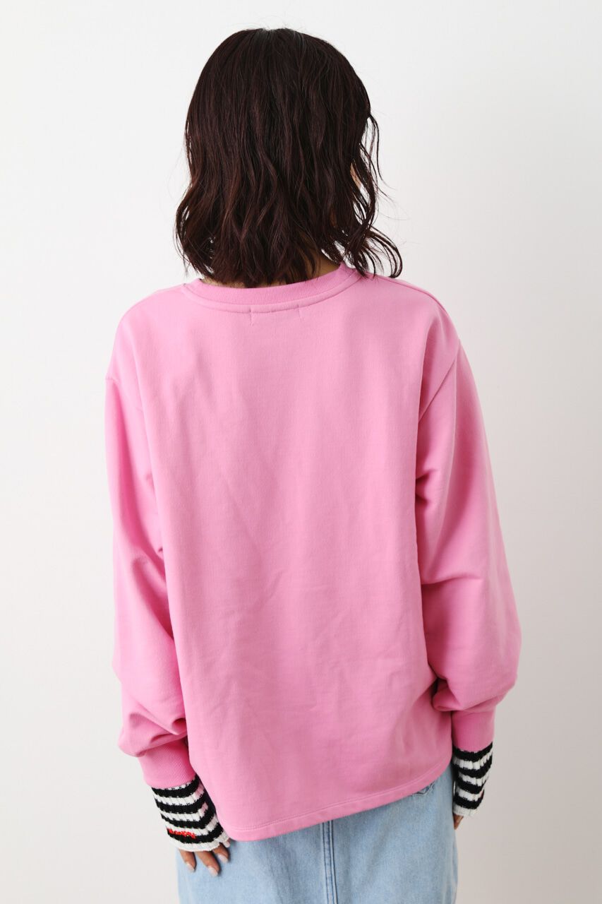 RODEO CROWNS「スモールメッセージスウェットトップス」|パーカー|