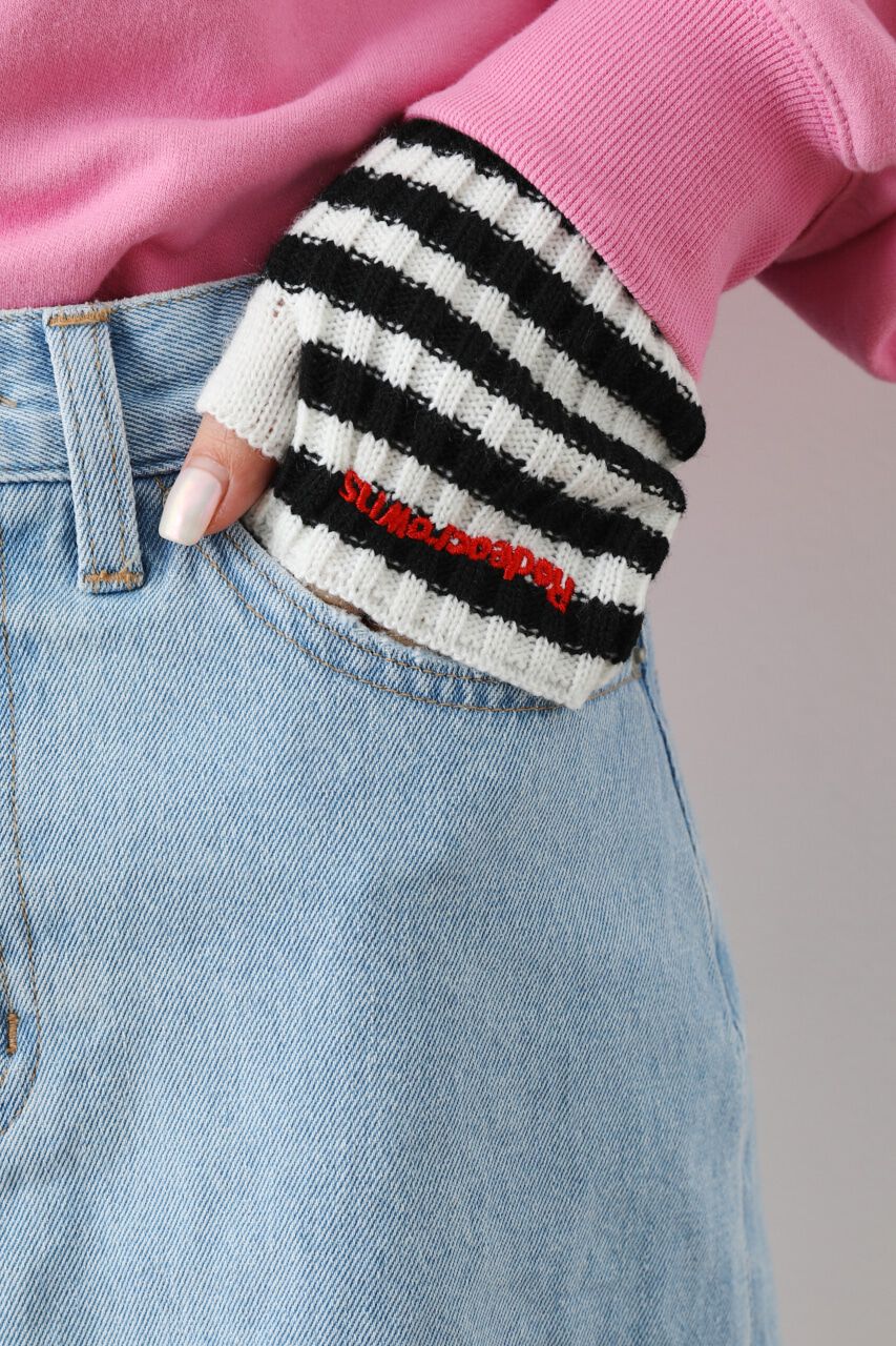 RODEO CROWNS「LOSE COLOR DENIM MINI SKIRT」|デニム|