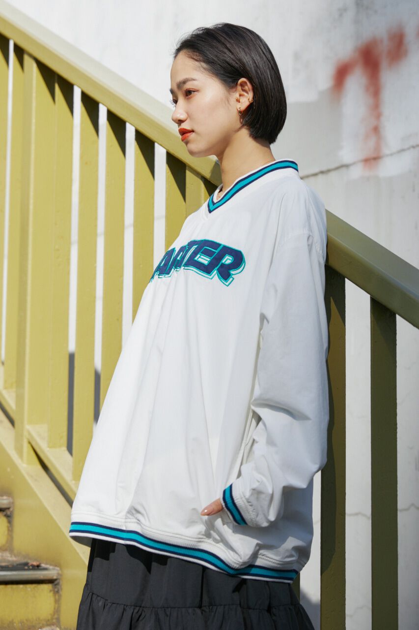 RODEO CROWNS「STARTER Vネックナイロンプルオーバー」|その他|