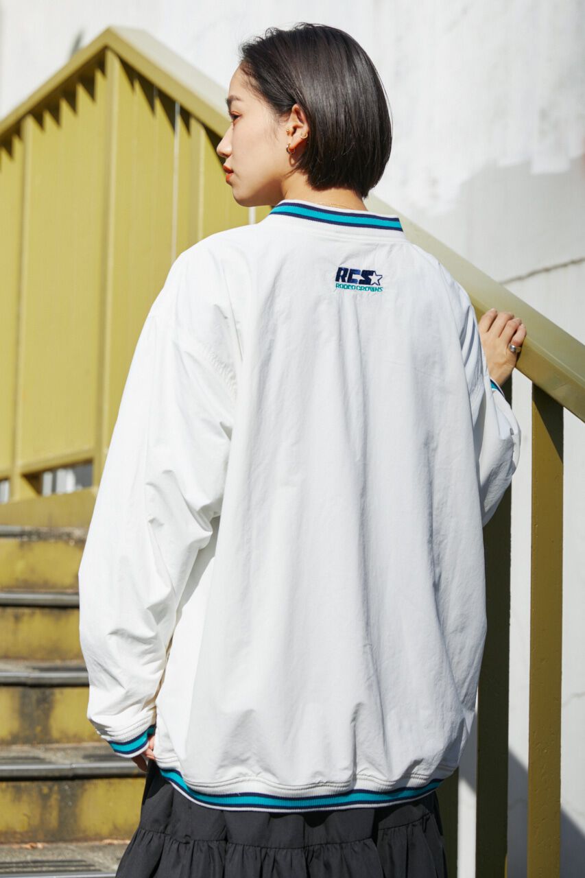 RODEO CROWNS「STARTER Vネックナイロンプルオーバー」|その他|