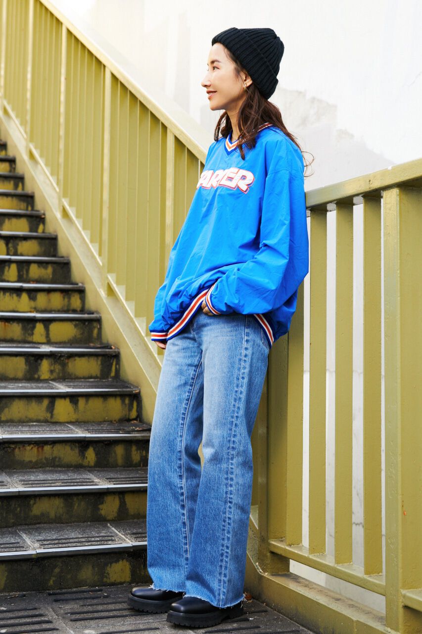 RODEO CROWNS「STARTER Vネックナイロンプルオーバー」|その他|