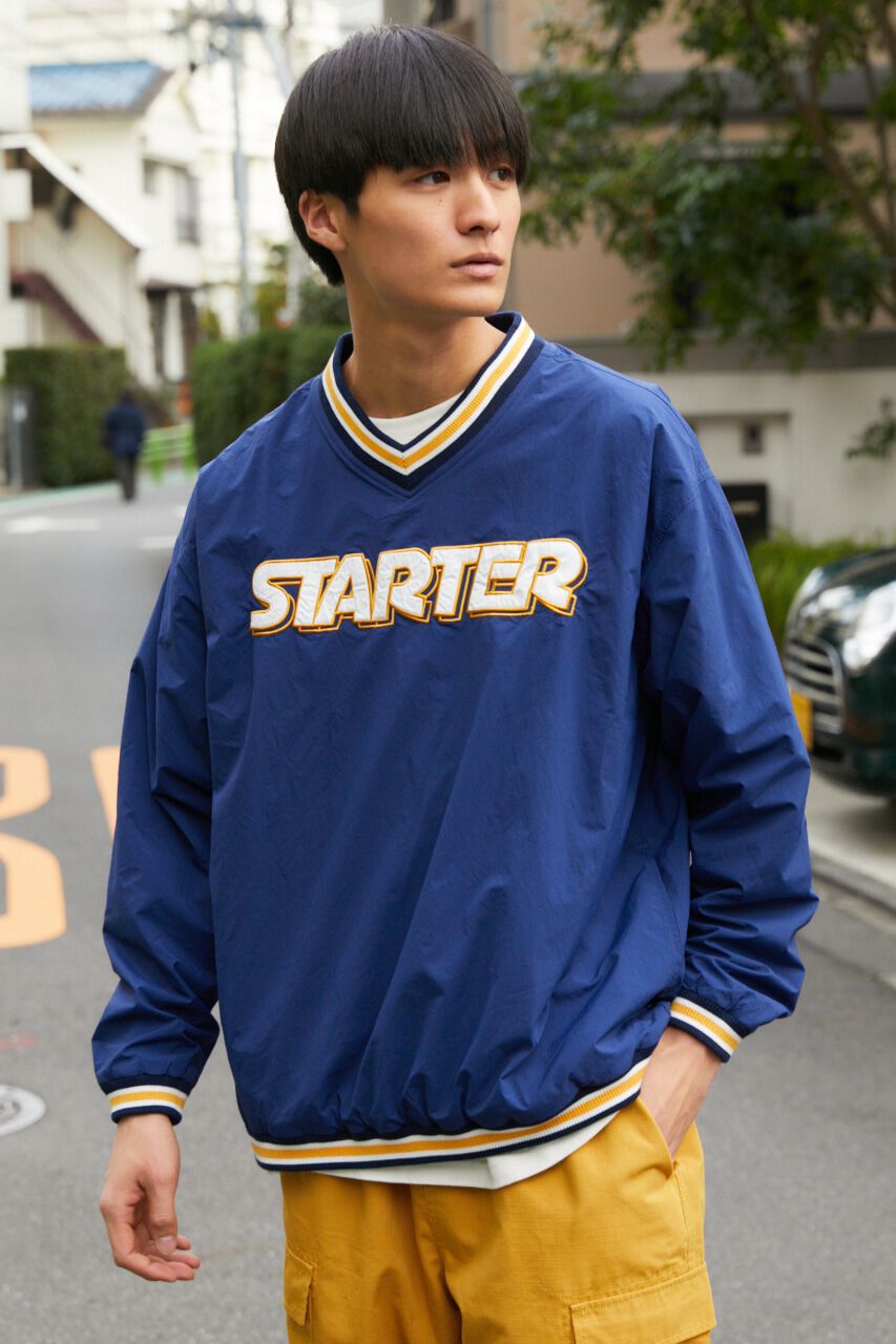 RODEO CROWNS「STARTER Vネックナイロンプルオーバー」|その他|