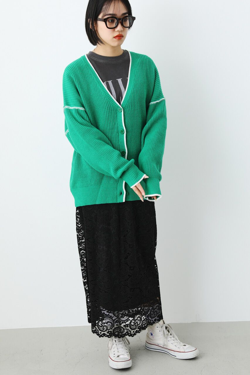 RODEO CROWNS「ラインニットカーディガン」|カーディガン|