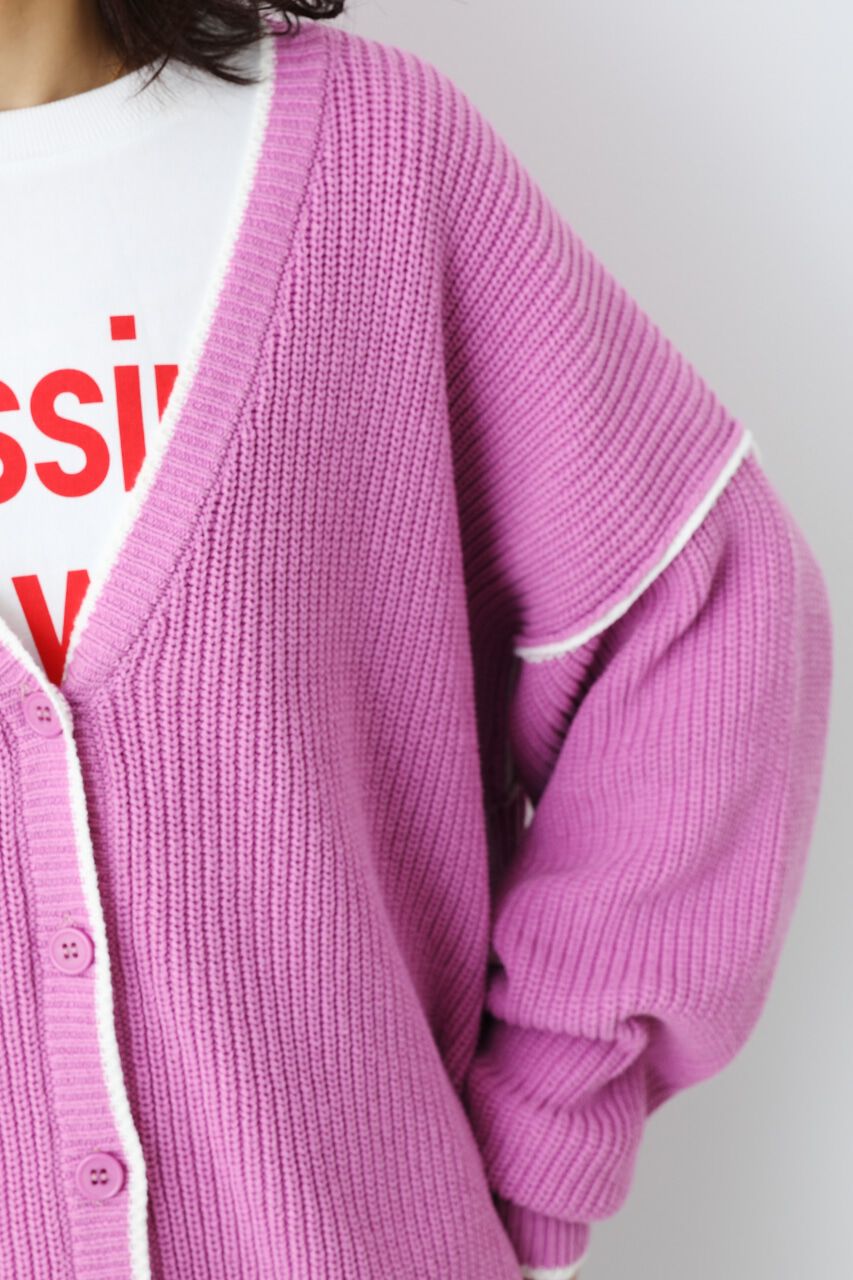 RODEO CROWNS「ラインニットカーディガン」|カーディガン|