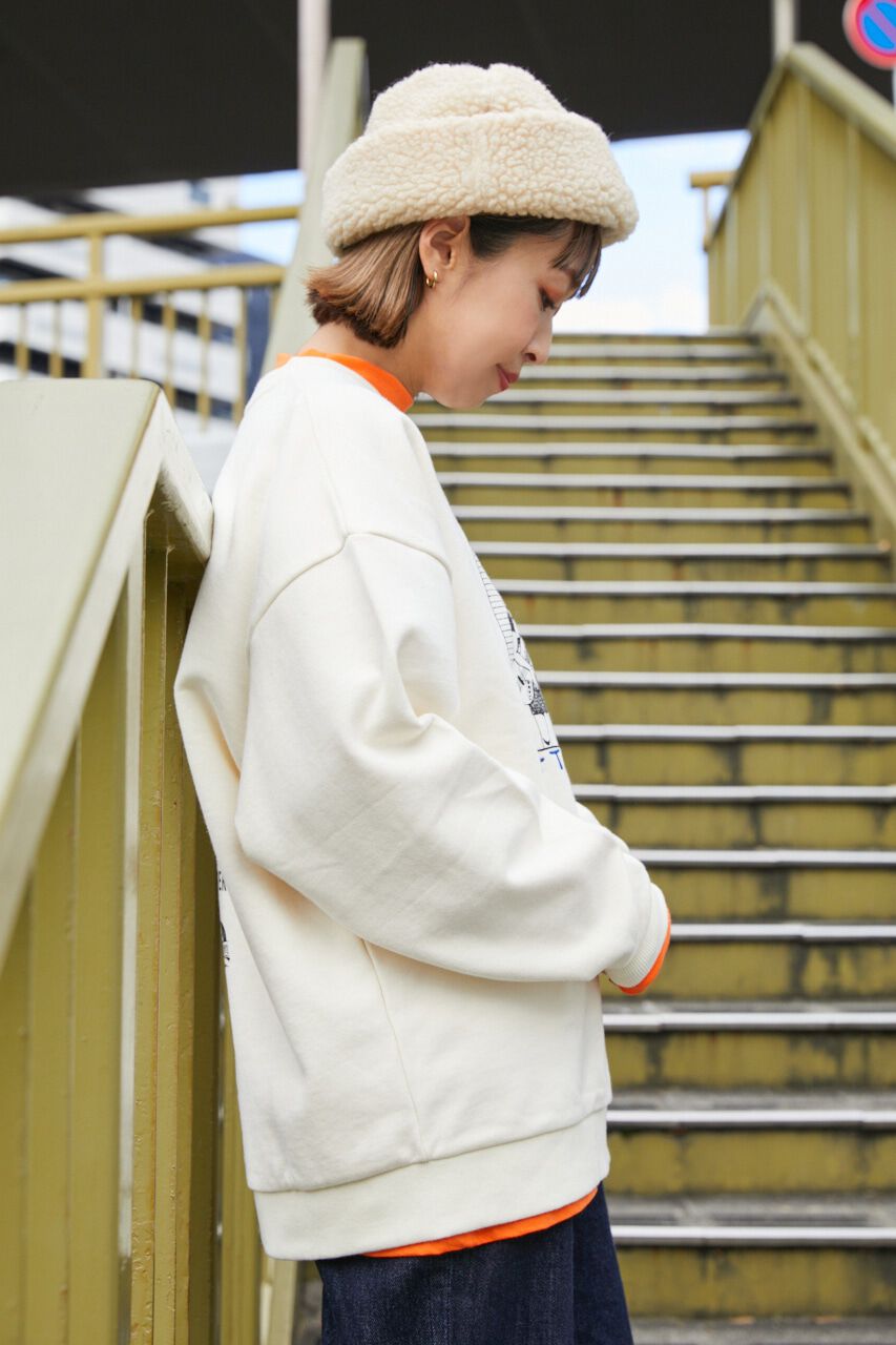 RODEO CROWNS「（WEB限定）sisterhoodクルースウェット」|パーカー|