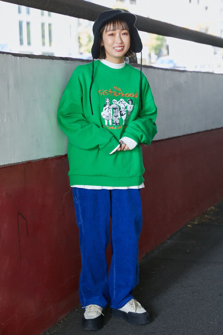 RODEO CROWNS「（WEB限定）sisterhoodクルースウェット」|パーカー|