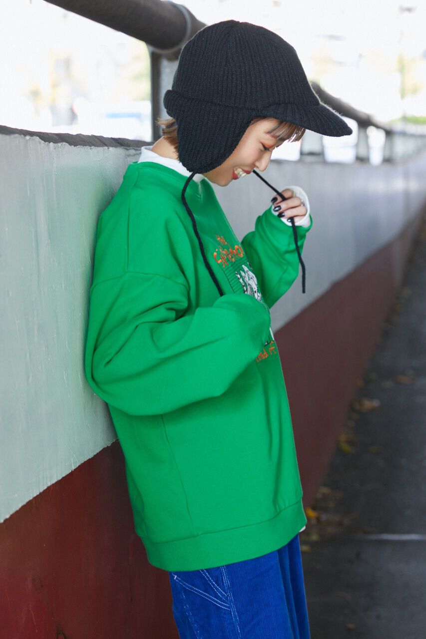 RODEO CROWNS「（WEB限定）sisterhoodクルースウェット」|パーカー|