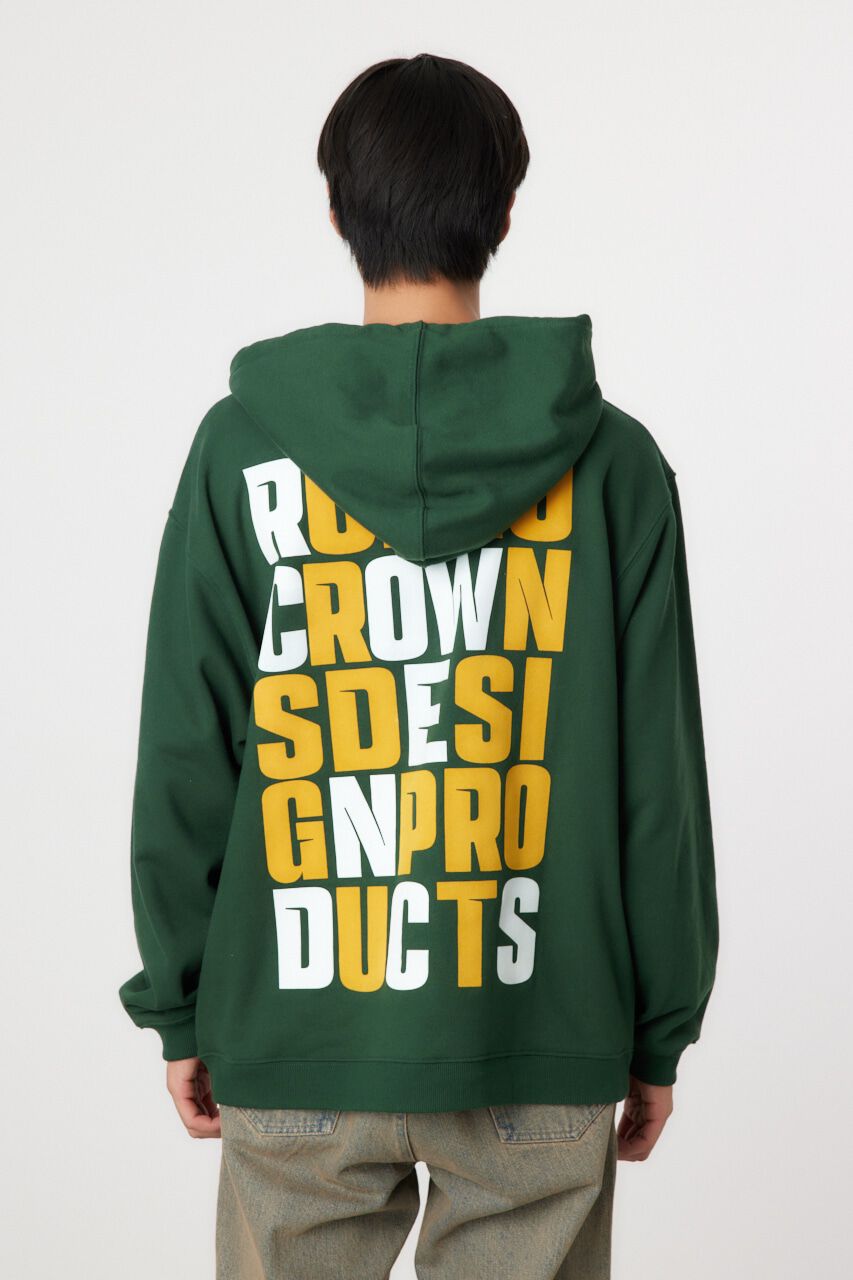 RODEO CROWNS「フロッキーバックロゴパーカー」|パーカー|