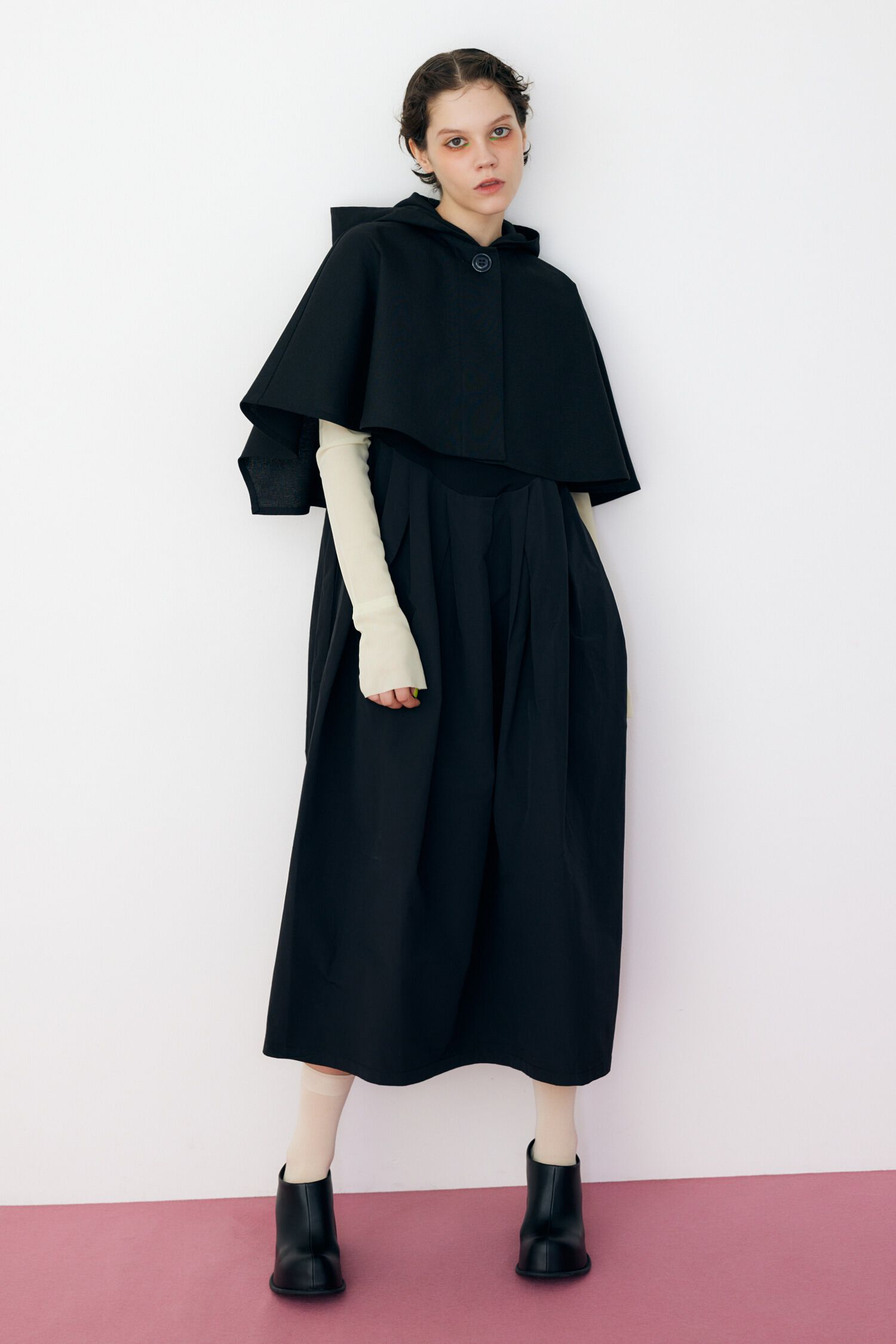 HeRIN.CYE「Back slit poncho」|その他|