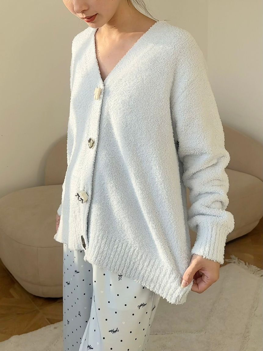 SNIDEL HOME「【Milcrea】ケーキ釦ニットカーディガン」|ルームウェア|