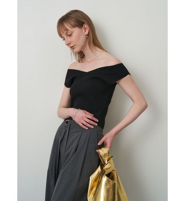 ELENDEEK「2WAY KNIT TANK」|タンクトップ|