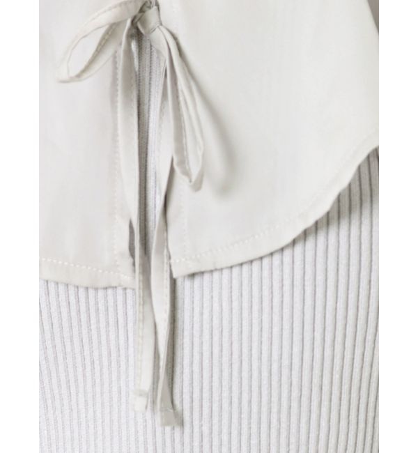 RESEXXY「ラージカラーリブニットトップス」|ニット・セーター|