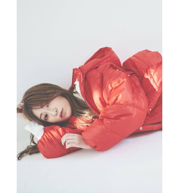 dazzlin「【吉田朱里コラボ】2wayボリューム中綿ブルソン」|ブルゾン・スタジャン|